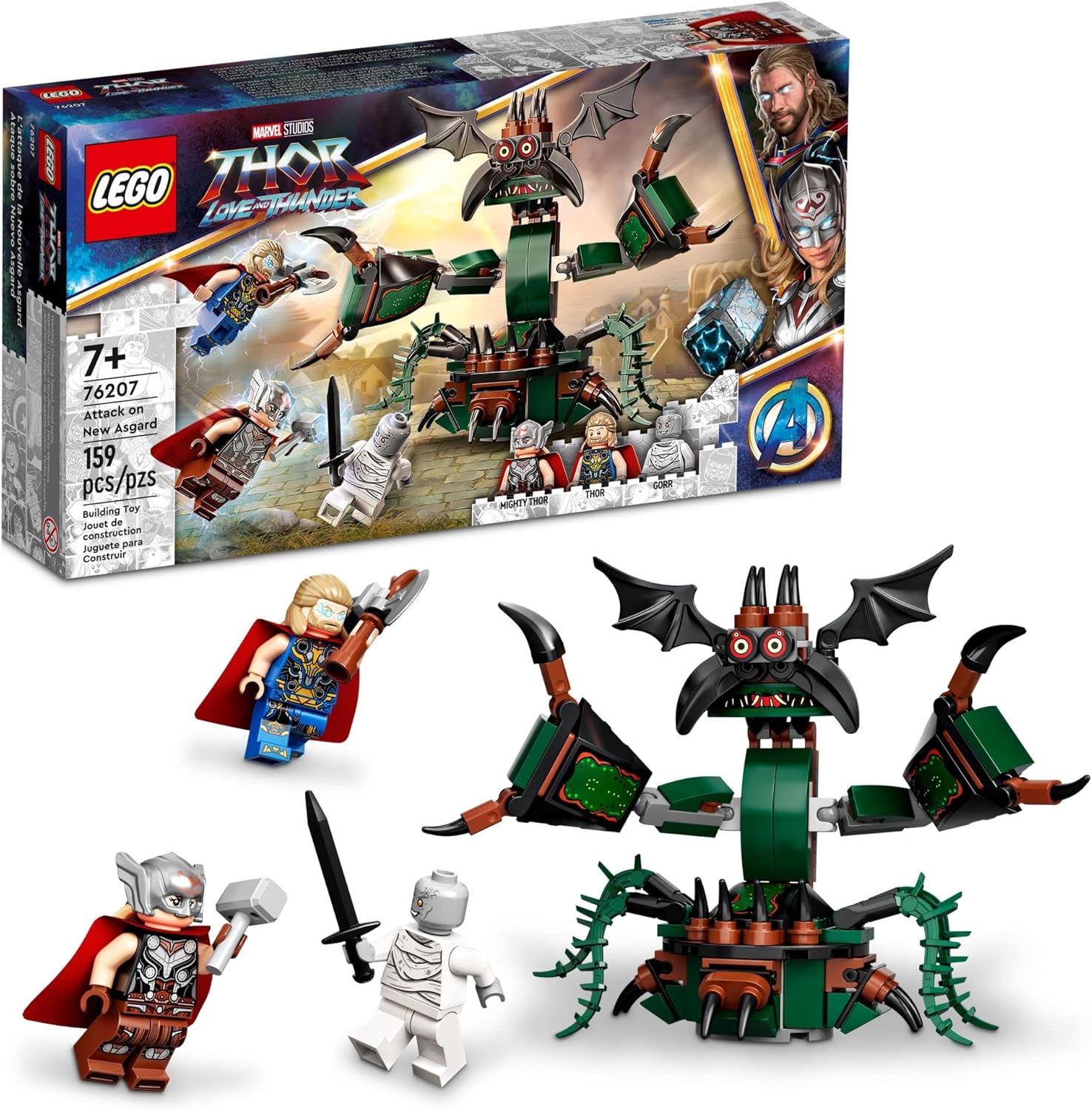 LEGO Marvel Attack on New Asgard #76207
