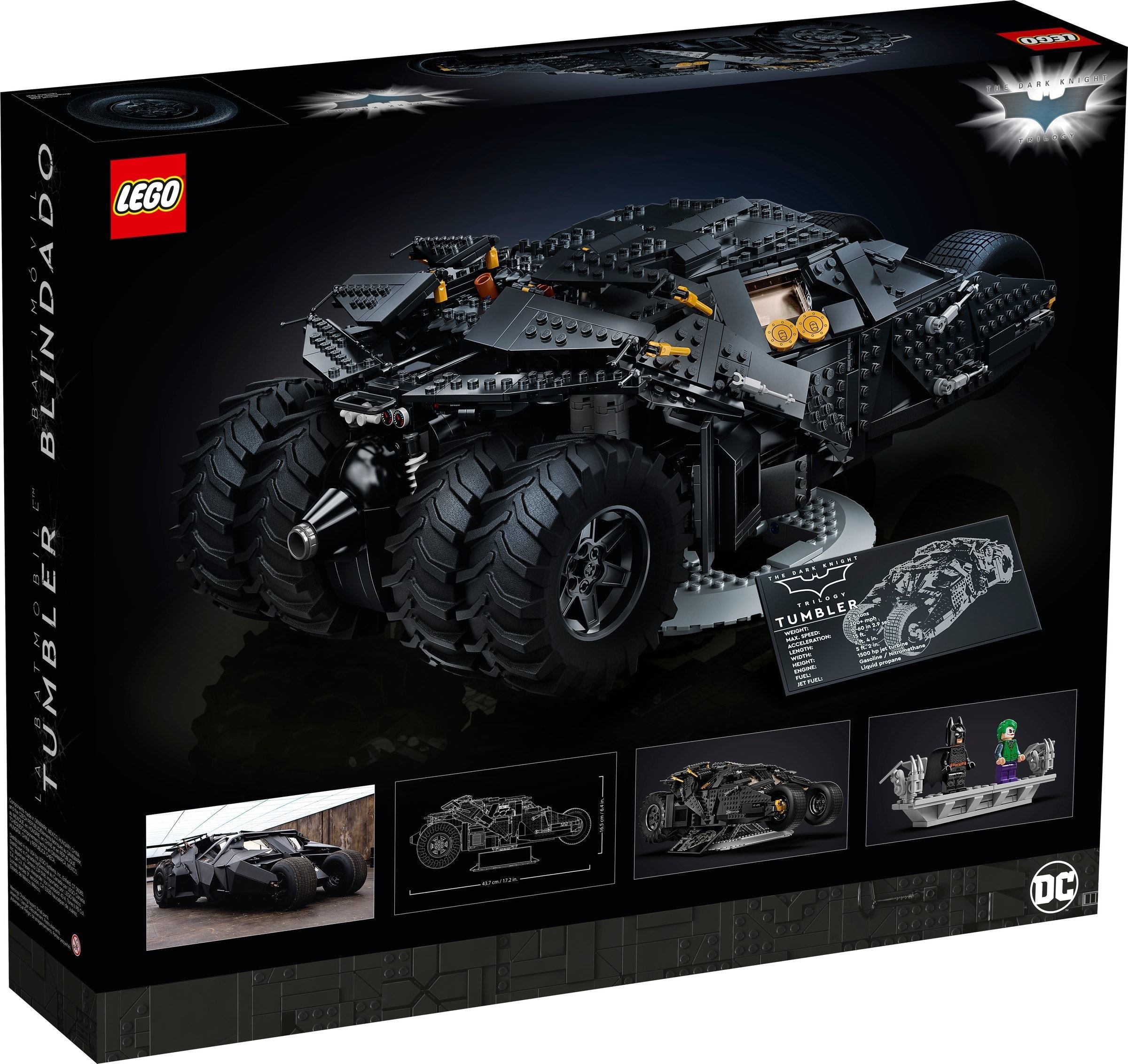 LEGO DC Batmobile Tumbler #76240