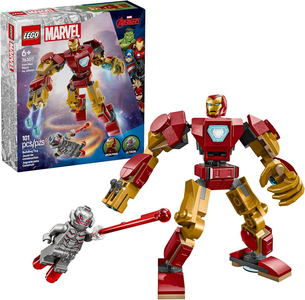 LEGO Marvel Iron Man Mech vs. Ultron 76307