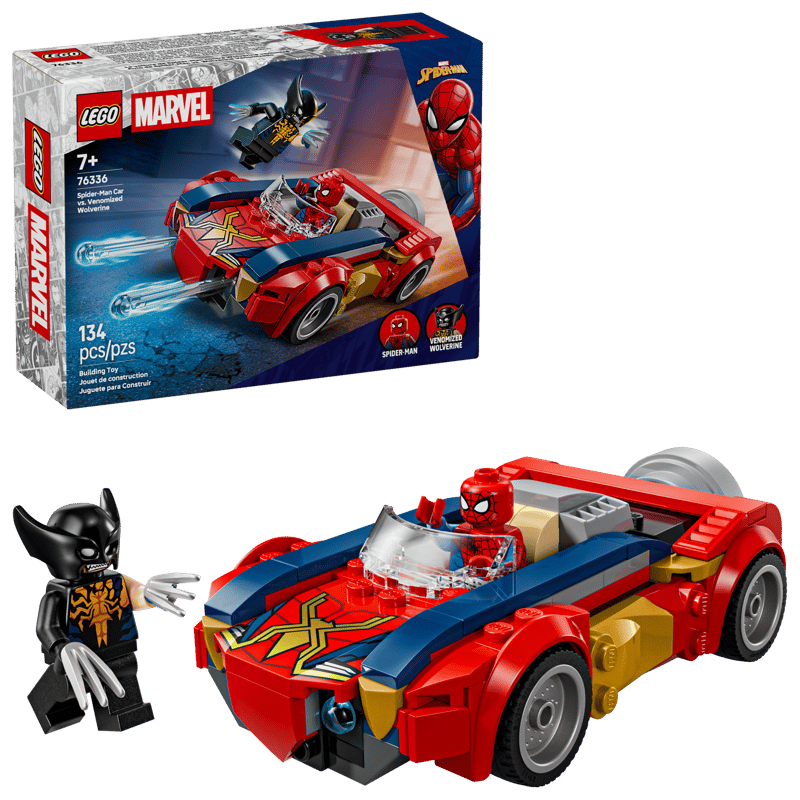 LEGO® Marvel Spider-Man vs. Venomized Wolverine 76336