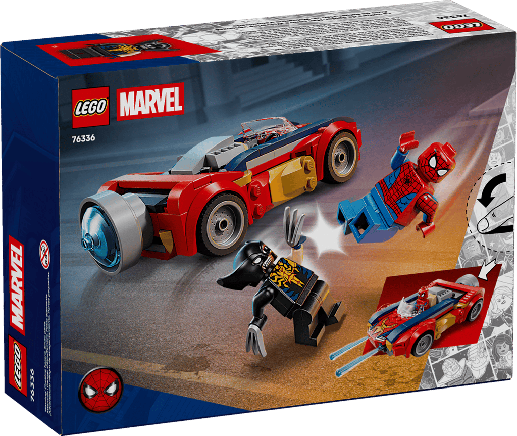 LEGO® Marvel Spider-Man vs. Venomized Wolverine 76336