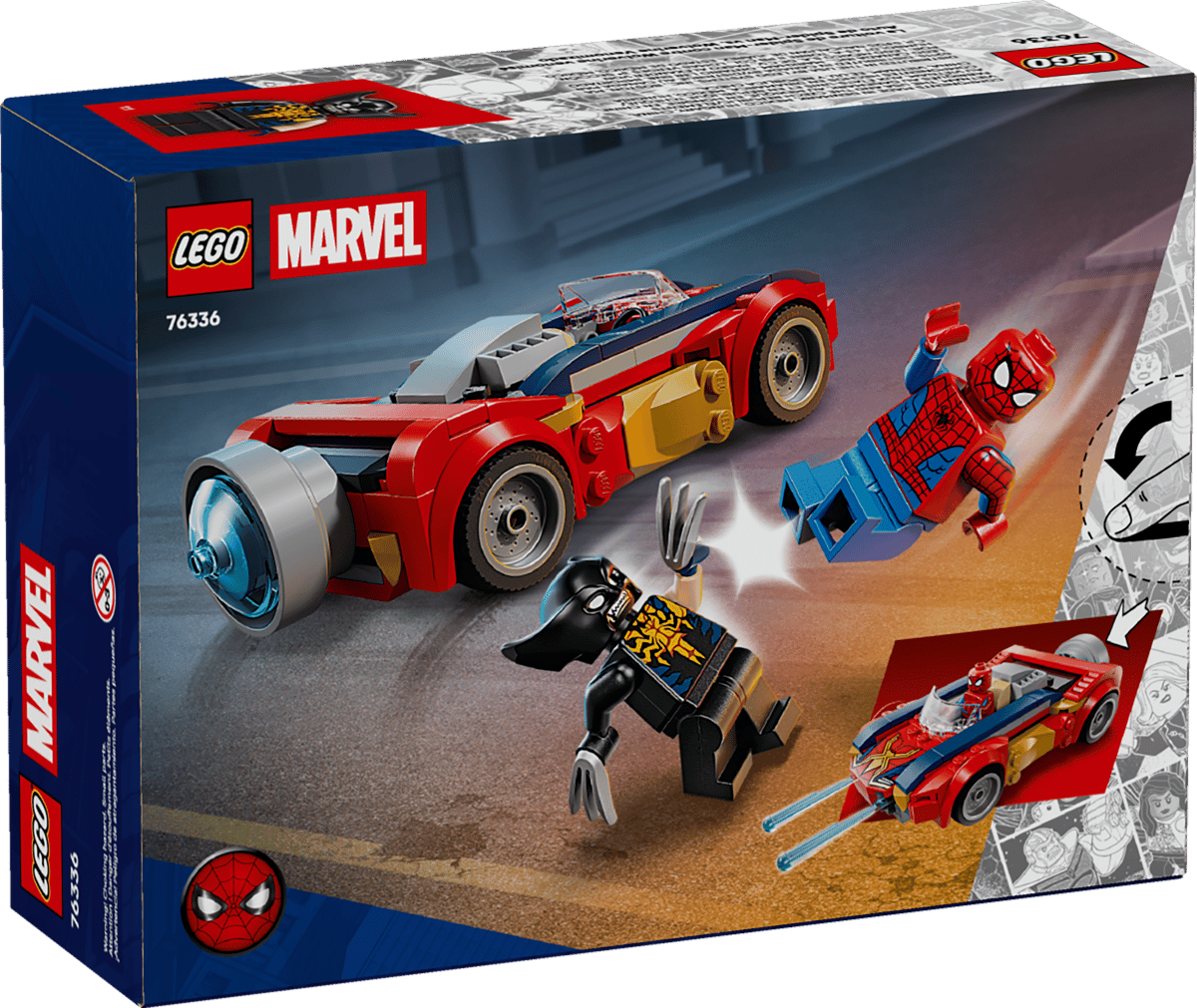 LEGO® Marvel Spider-Man vs. Venomized Wolverine 76336
