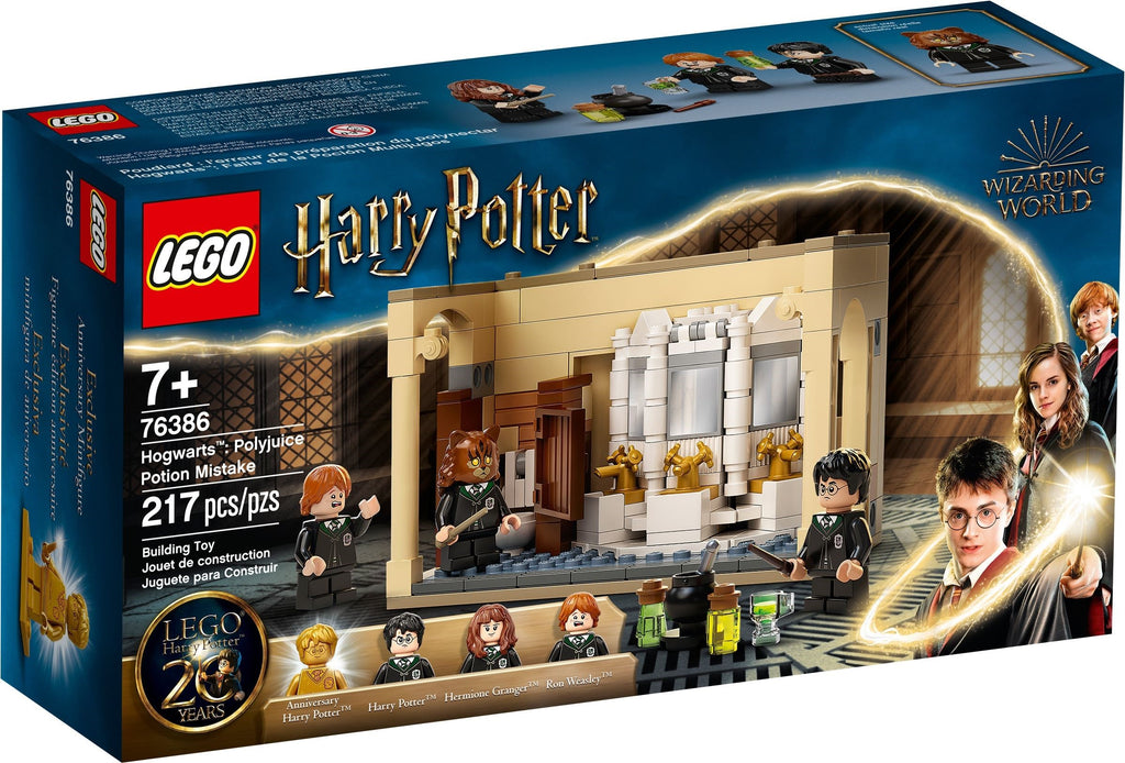LEGO Harry Potter Polyjuice Potion Mistake #76386