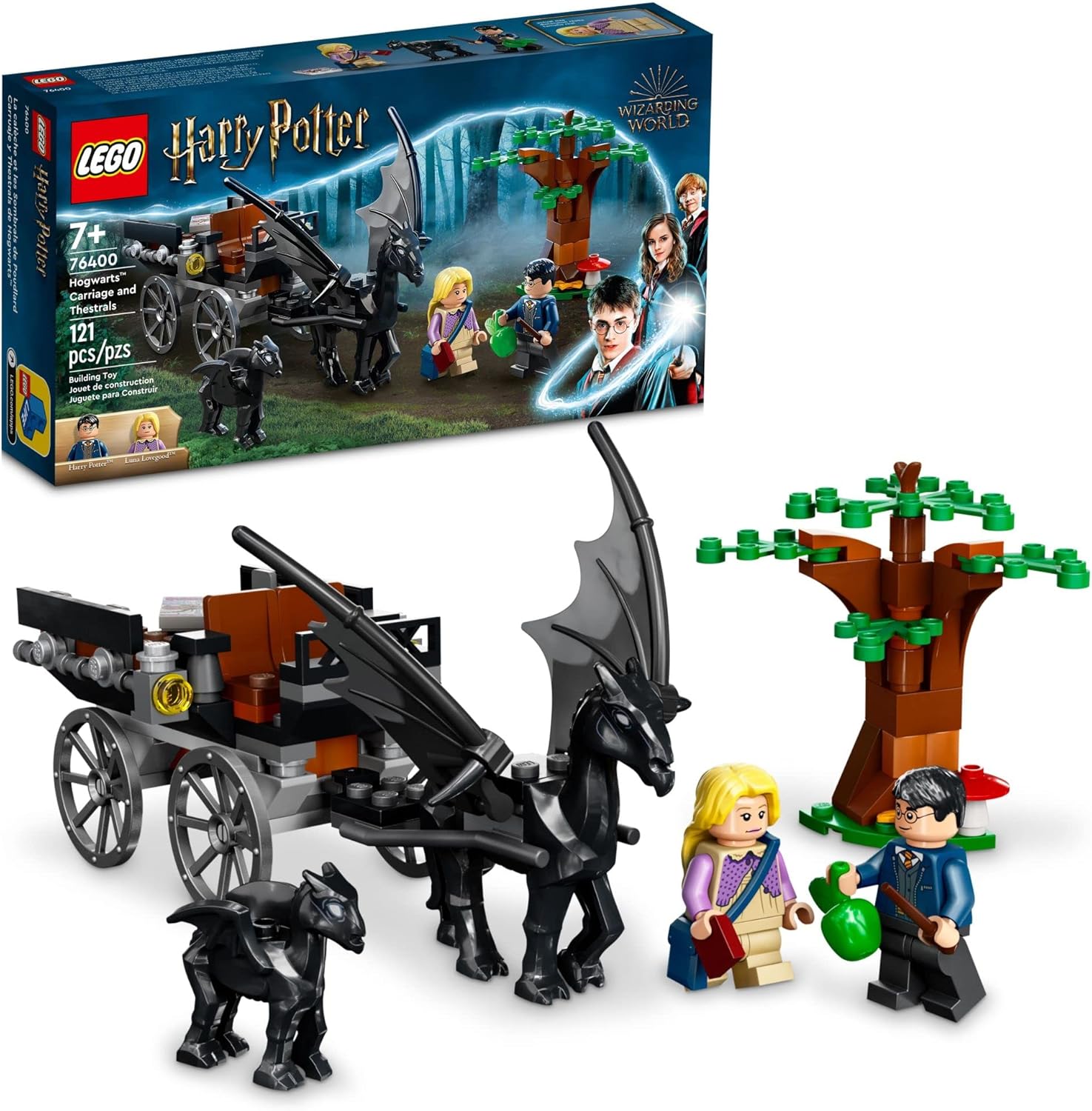 LEGO Harry Potter Hogwarts Carriage and Thestrals #76400