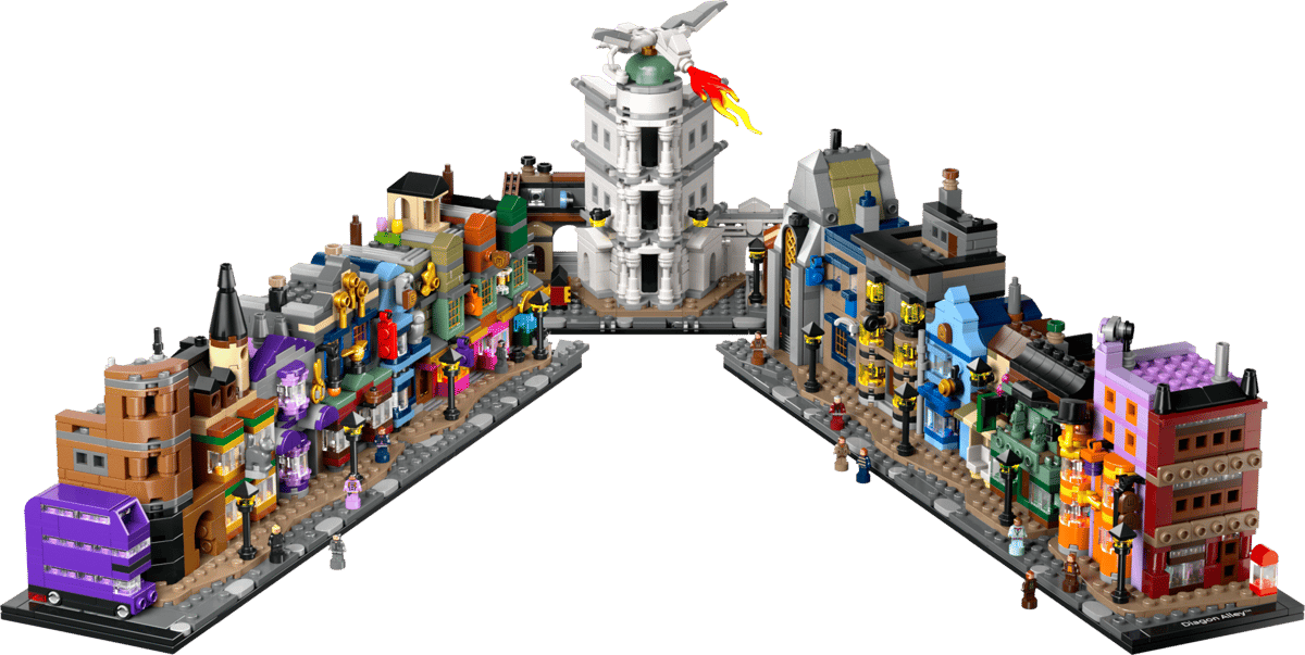 LEGO® Harry Potter Diagon Alley Wizarding Shops 76444