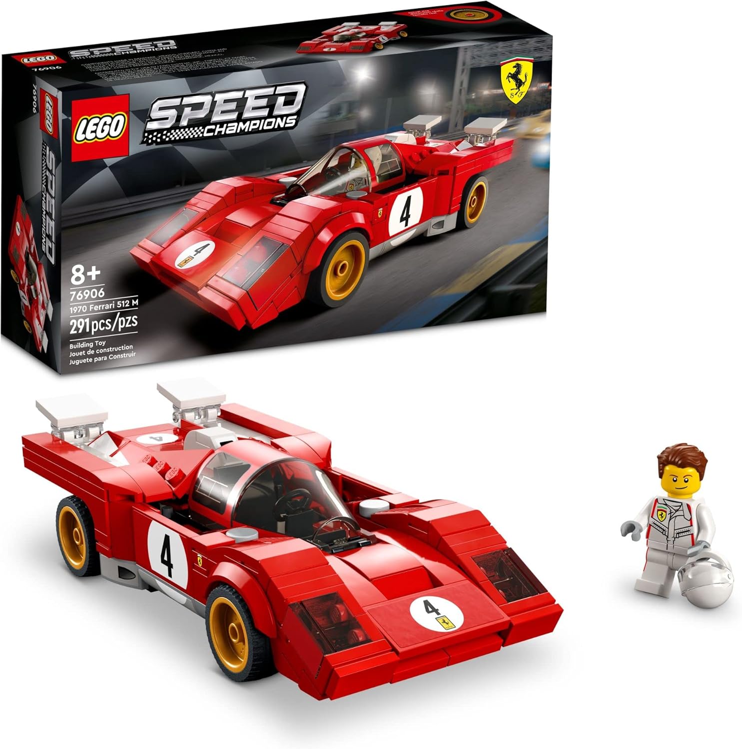 LEGO Speed Champions 1970 Ferrari 512 M #76906