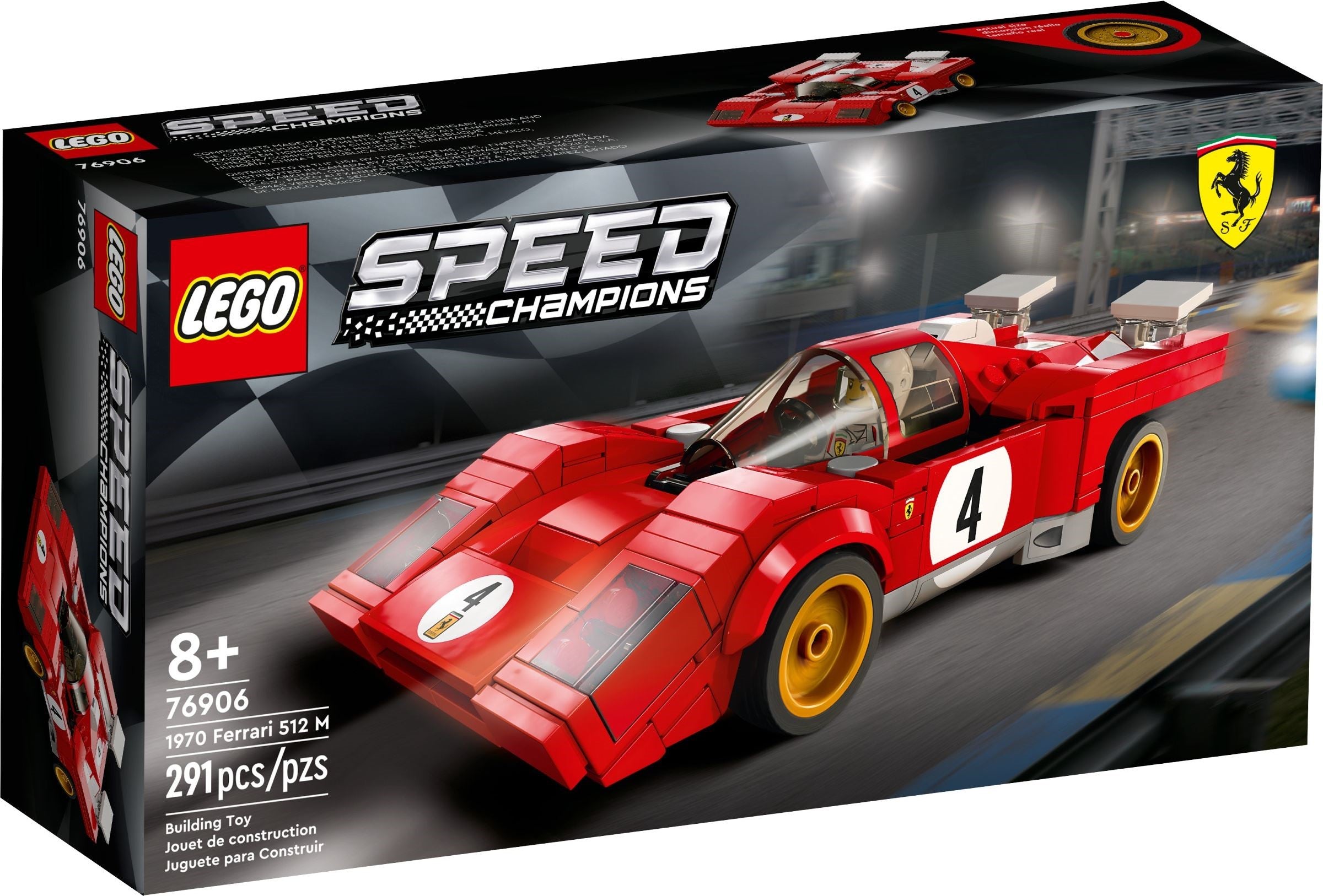 LEGO Speed Champions 1970 Ferrari 512 M #76906