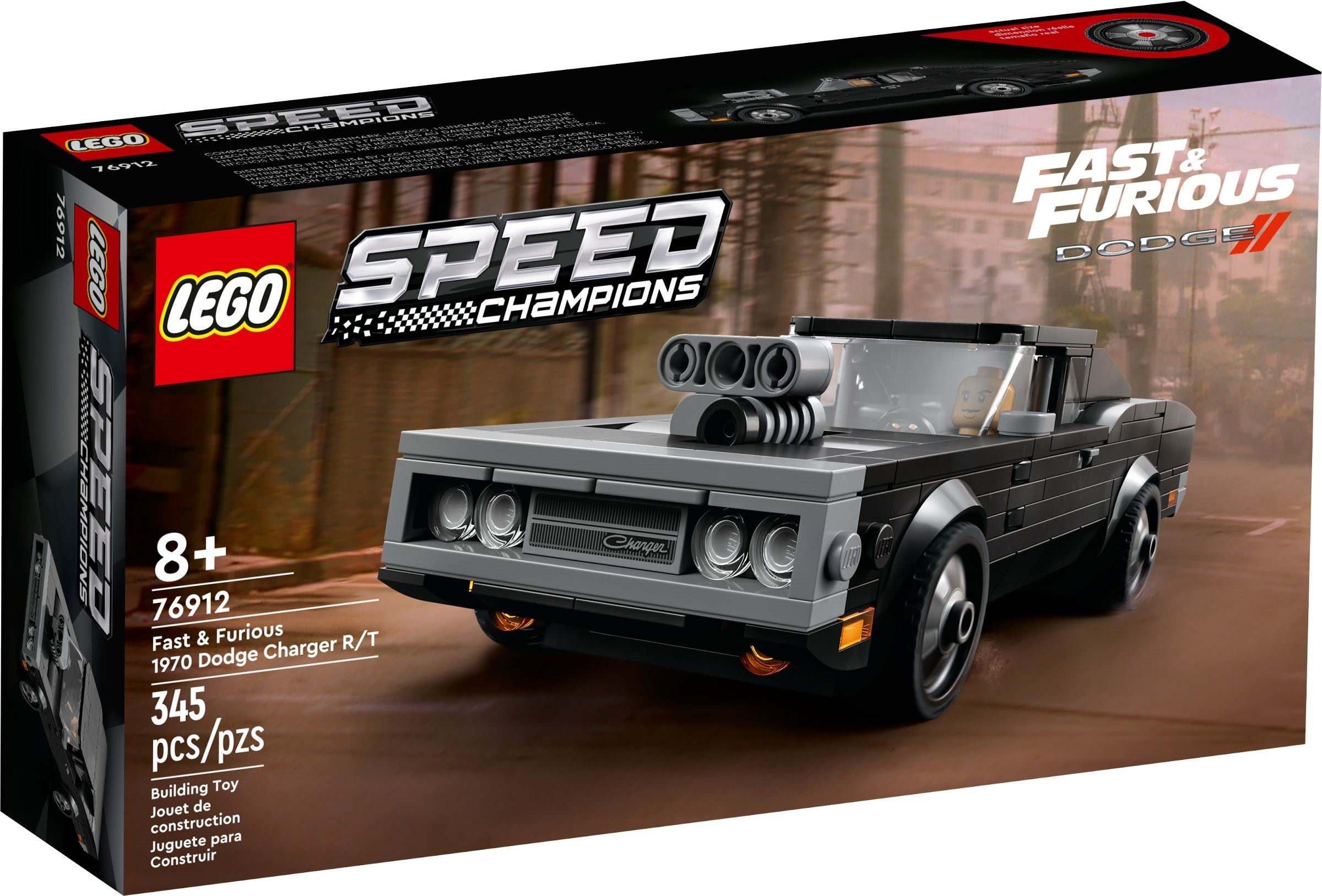LEGO Speed Champions Fast & Furious 1970 Dodge Charger R/T #76912