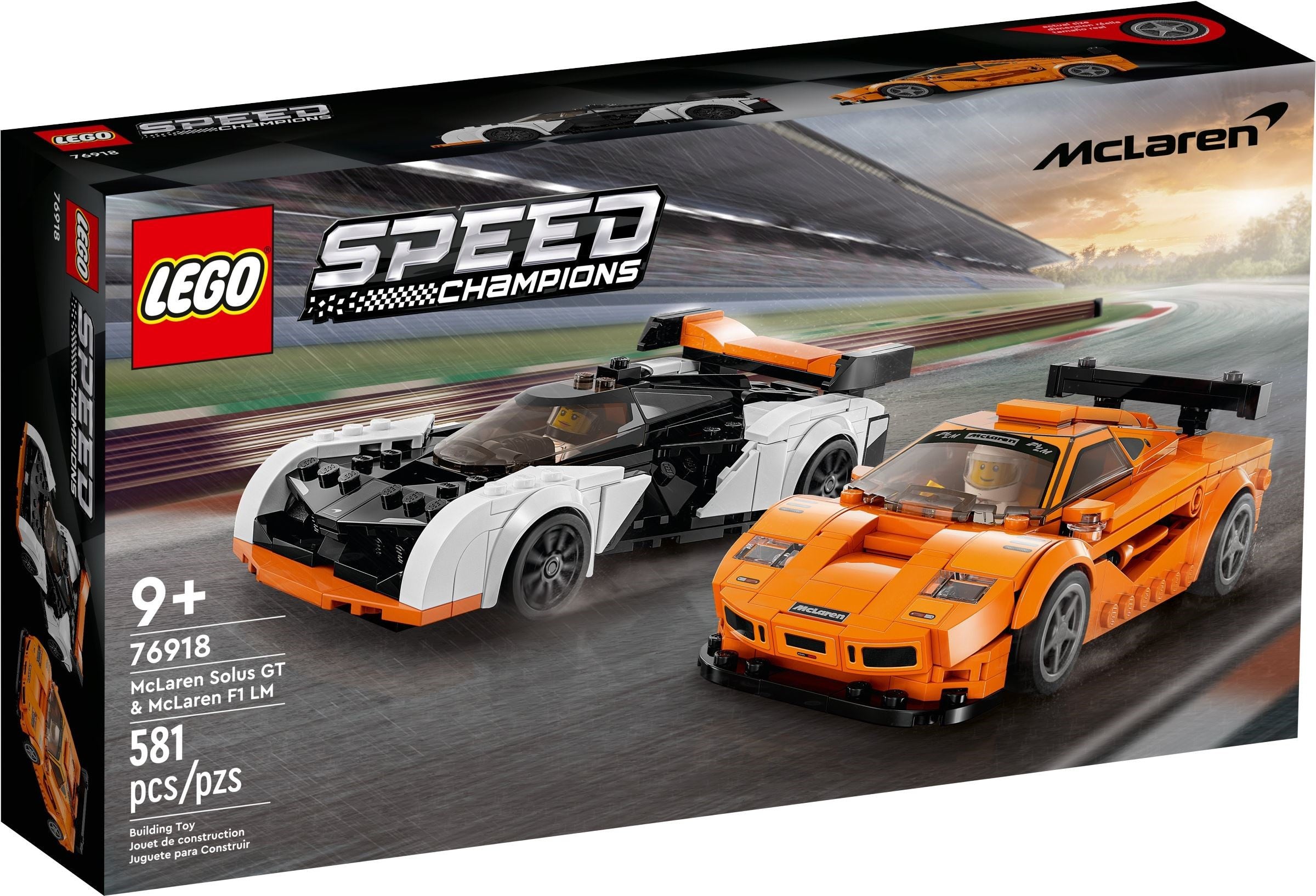 LEGO McLaren Solus GT & McLaren F1 LM/ #76918