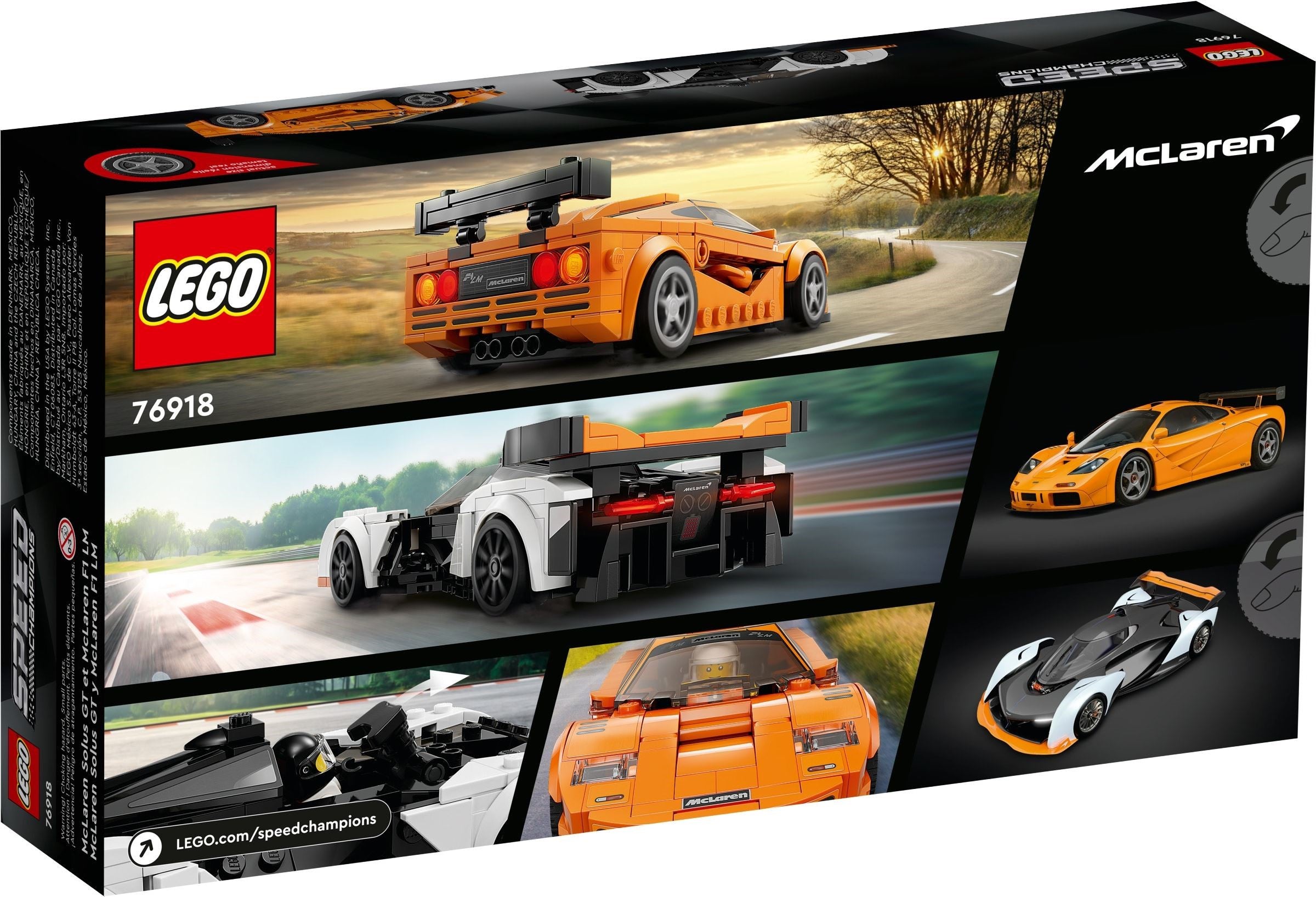 LEGO McLaren Solus GT & McLaren F1 LM/ #76918