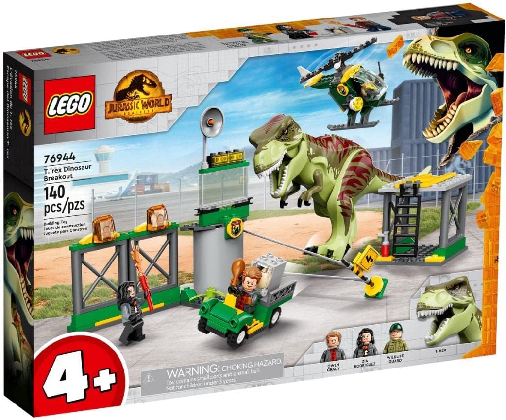 LEGO Jurassic World T Rex Dinosaur Breakout #76944