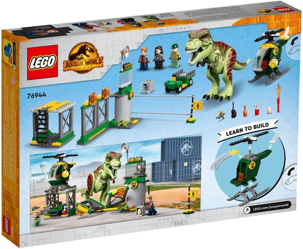 LEGO Jurassic World T Rex Dinosaur Breakout #76944