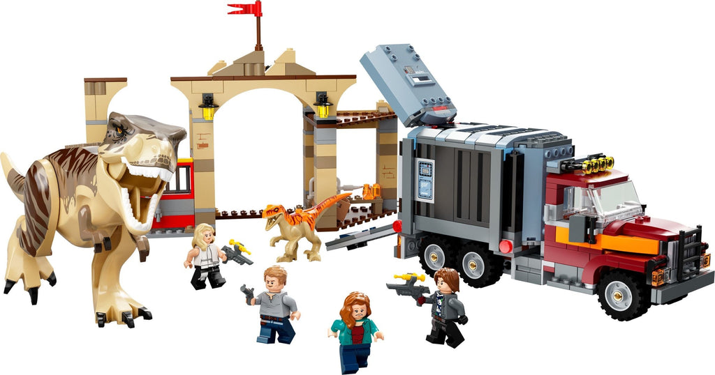 LEGO Jurassic World T-Rex & Atrociraptor Breakout #76948