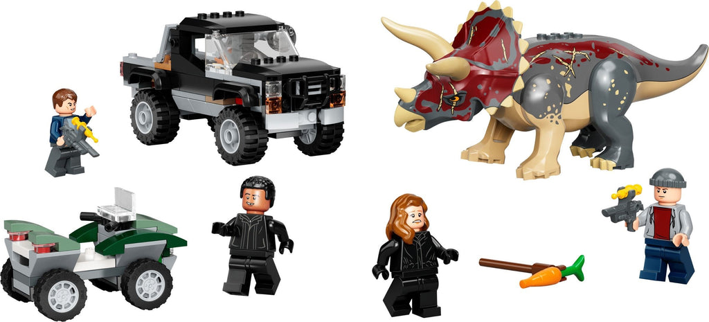 LEGO Jurassic World Triceratops Pickup Truck Ambush   #76950