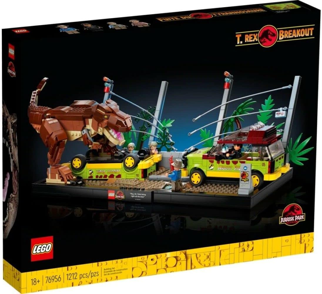 LEGO Jurassic Park T Rex Breakout #76956