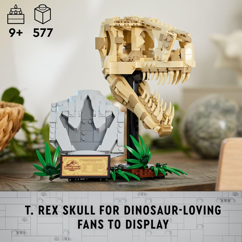 LEGO Jurassic World Dinosaur Fossils T-Rex Skull 76964