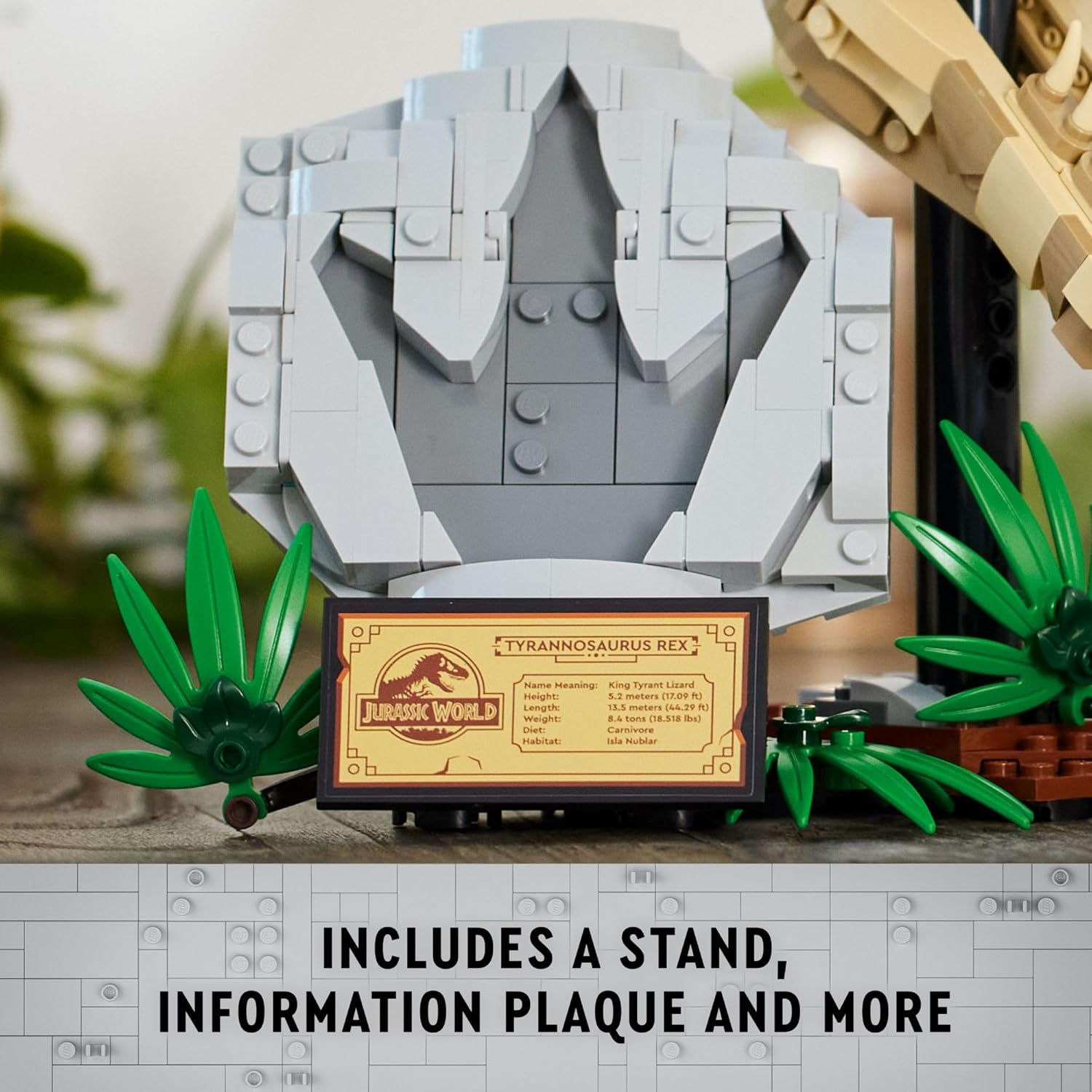 LEGO Jurassic World Dinosaur Fossils T-Rex Skull 76964