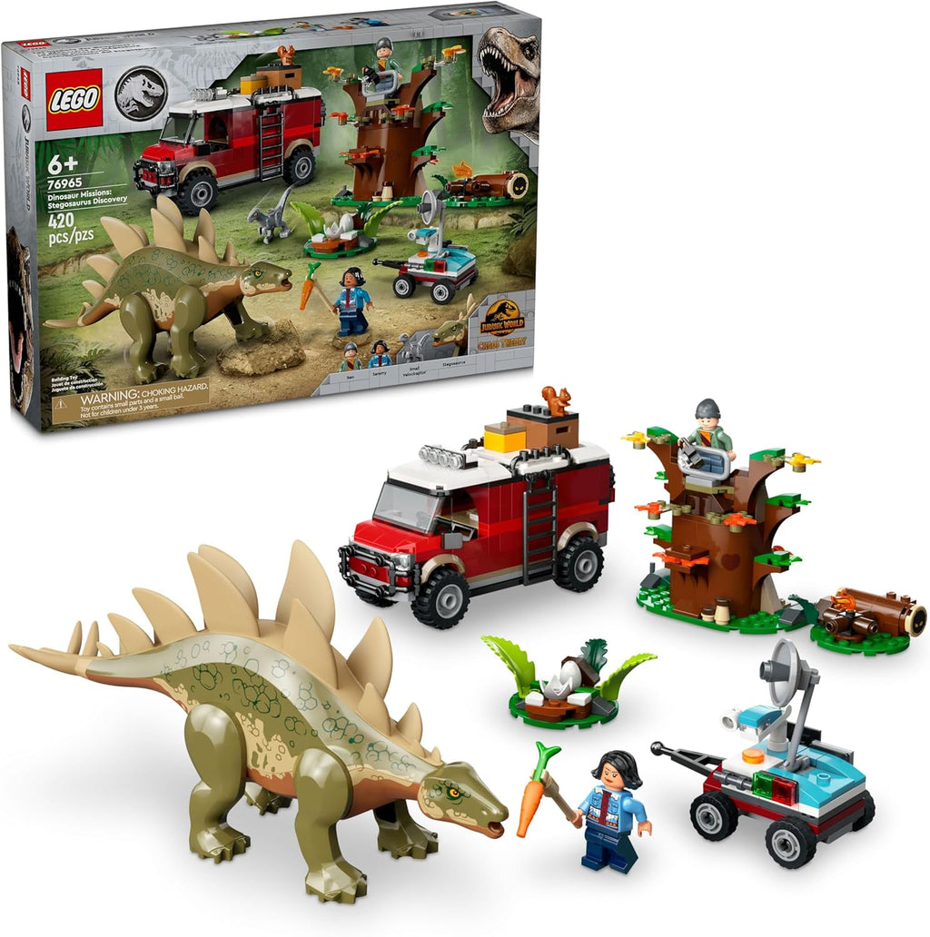 LEGO Jurassic World Dinosaur Missions Stegosaurus Discovery 76965