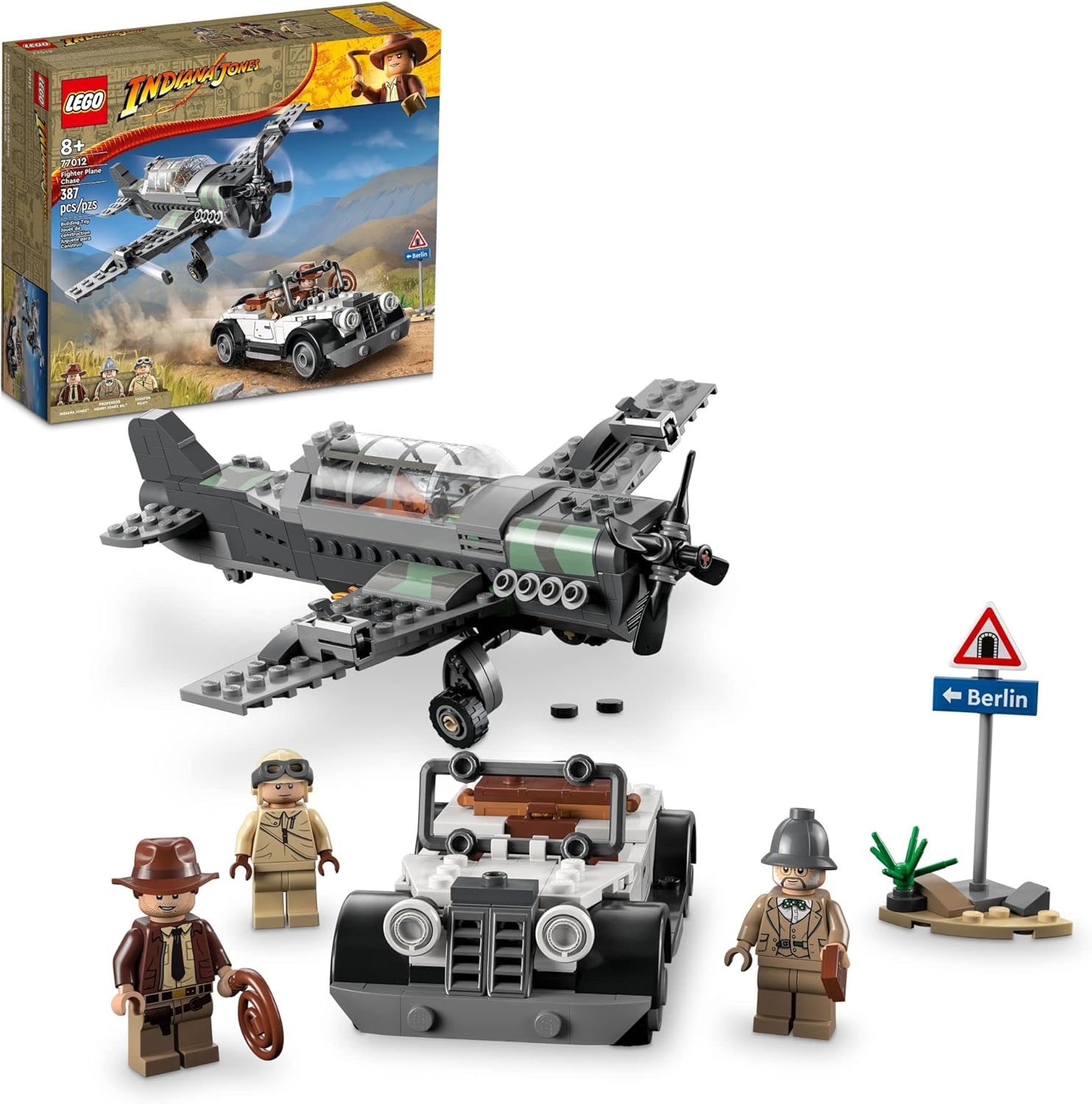 LEGO Indiana Jones Fighter Plane Chase  77012