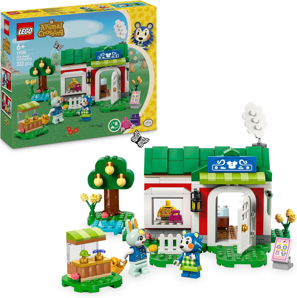 LEGO Animal Crossing Able Sister's Clothing Shop 77055