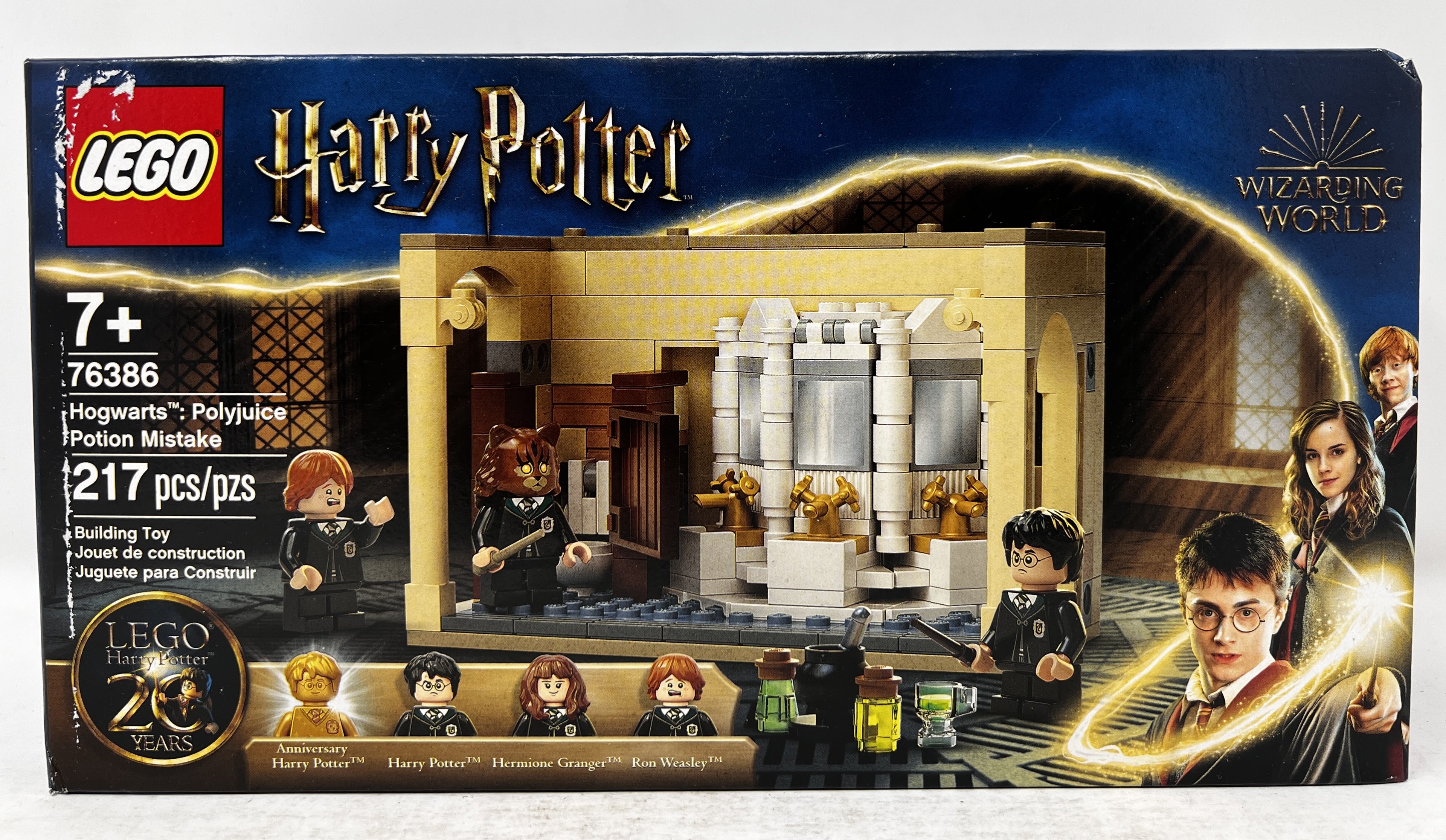 LEGO Harry Potter Polyjuice Potion Mistake 76386 (shelf wear, see pictures)