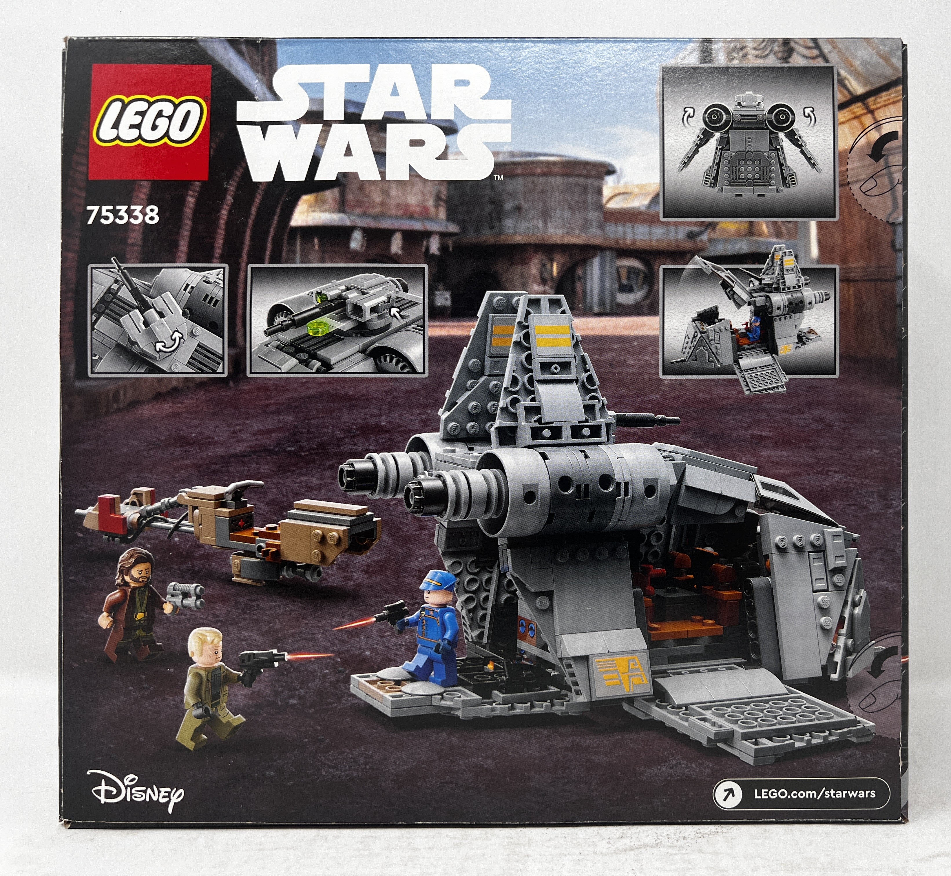 LEGO Star Wars Ambush on Ferrix 75338 (shelf wear/creasing, see pictures)