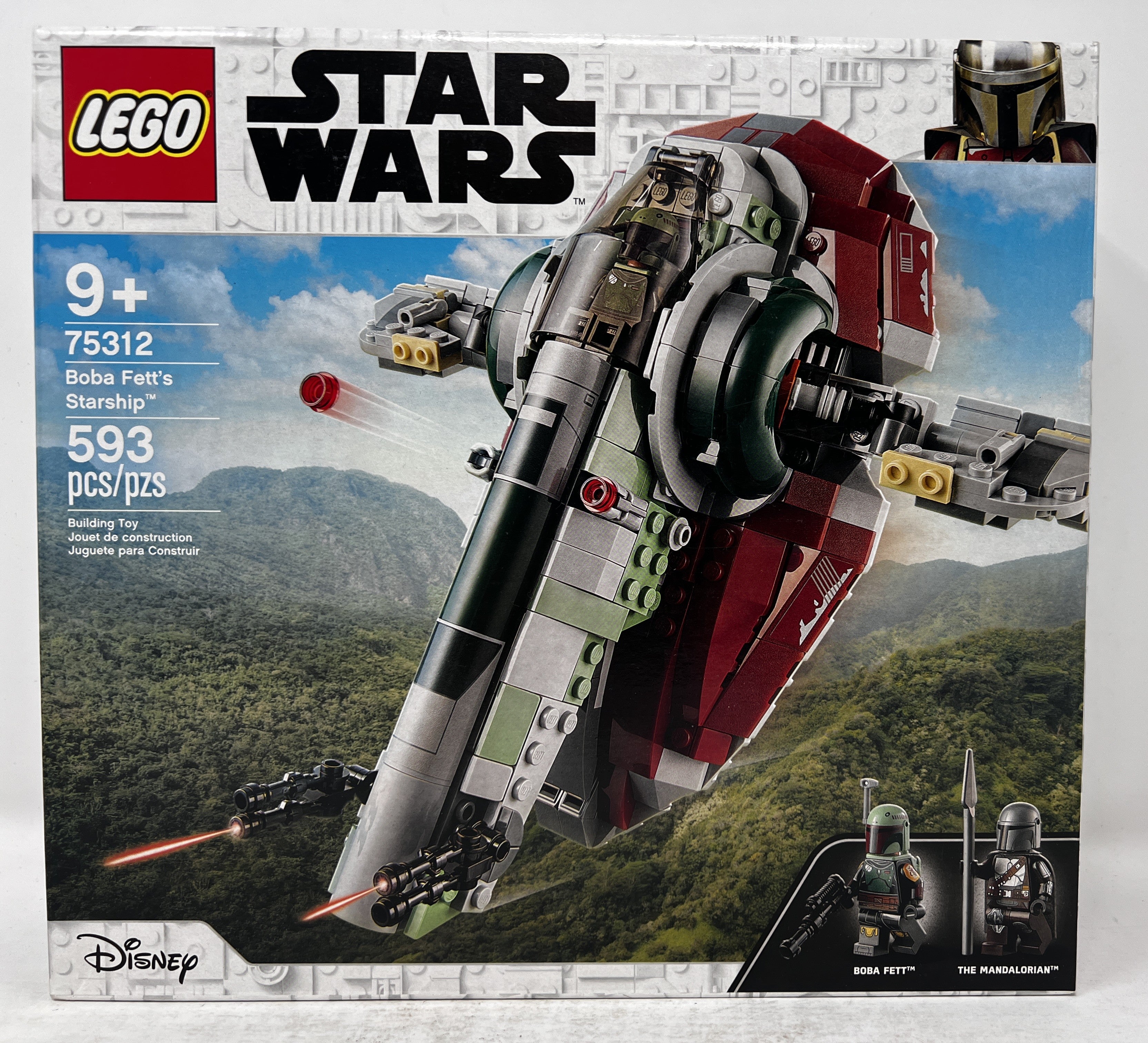 LEGO Star Wars Boba Fett's Starship 75312 (torn graphic, see pictures)