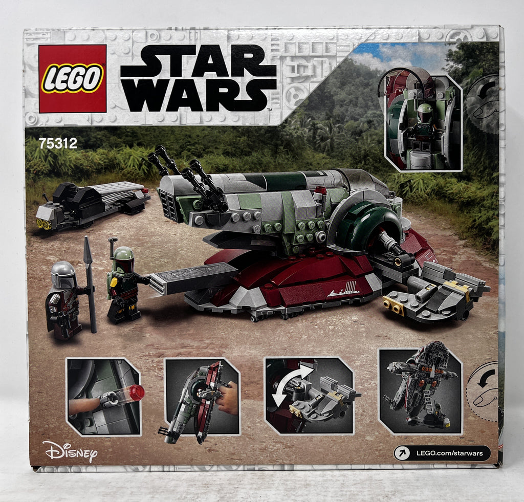 LEGO Star Wars Boba Fett's Starship 75312 (torn graphic, see pictures)