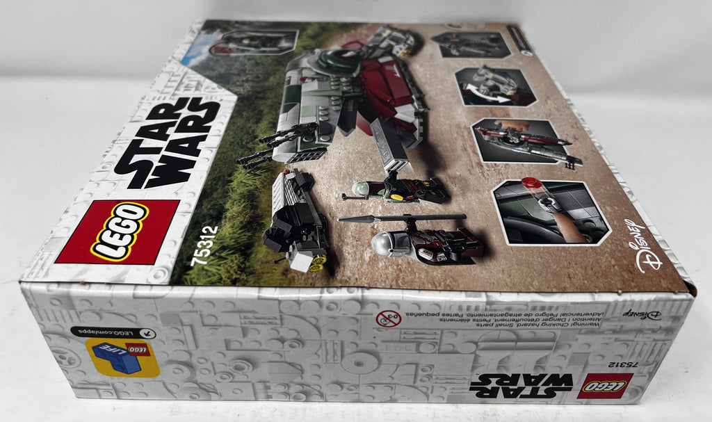 LEGO Star Wars Boba Fett's Starship 75312 (torn graphic, see pictures)