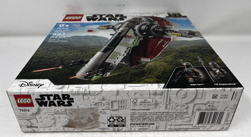 LEGO Star Wars Boba Fett's Starship 75312 (torn graphic, see pictures)