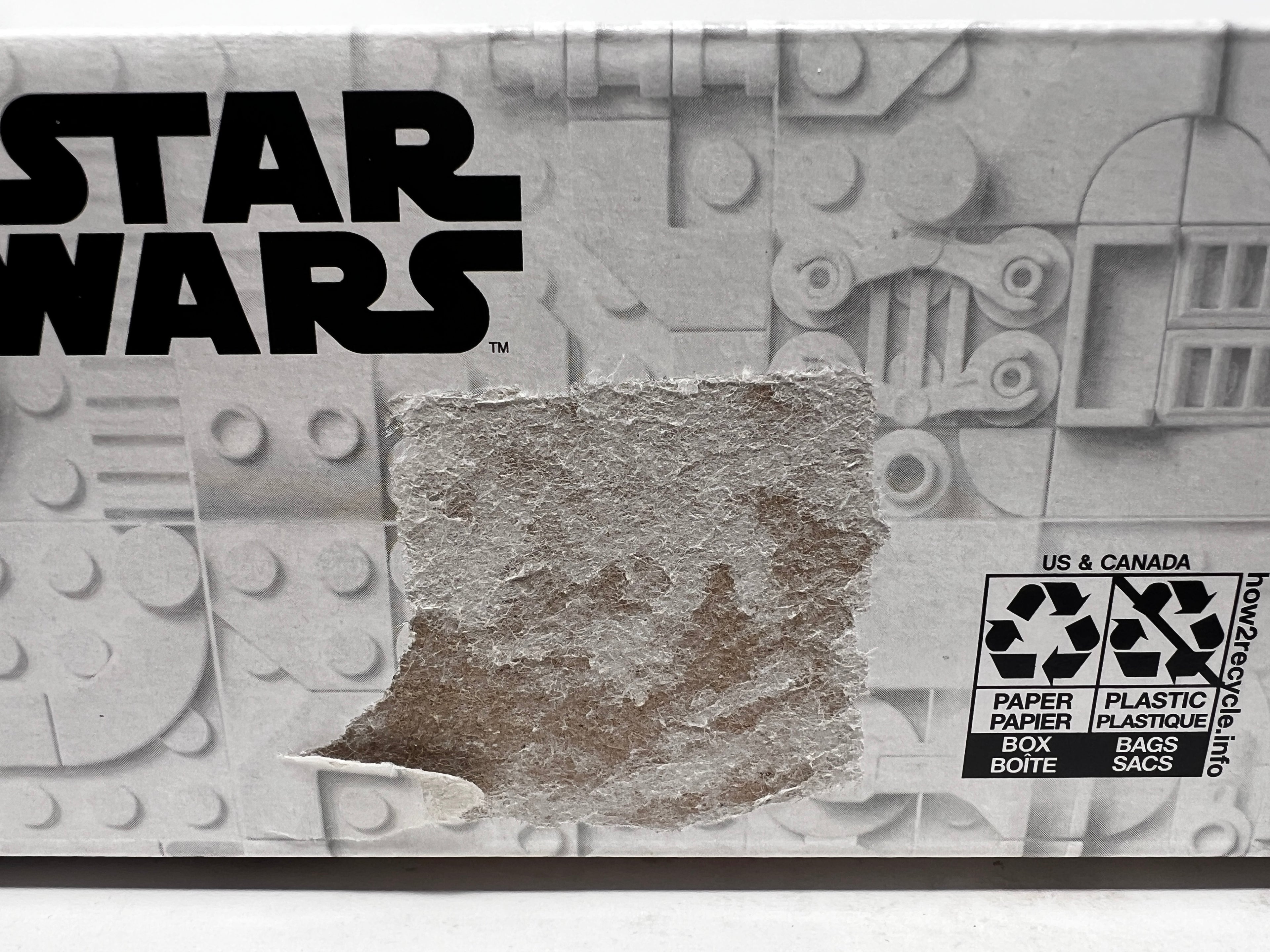 LEGO Star Wars Boba Fett's Starship 75312 (torn graphic, see pictures)