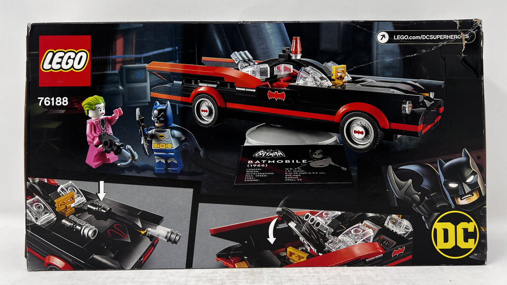 LEGO Batman Classic TV Series Batmobile 76188 (shelf wear/crushing, see pictures)