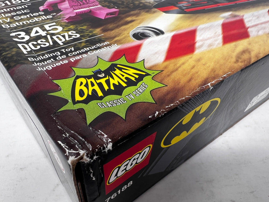 LEGO Batman Classic TV Series Batmobile 76188 (shelf wear/crushing, see pictures)