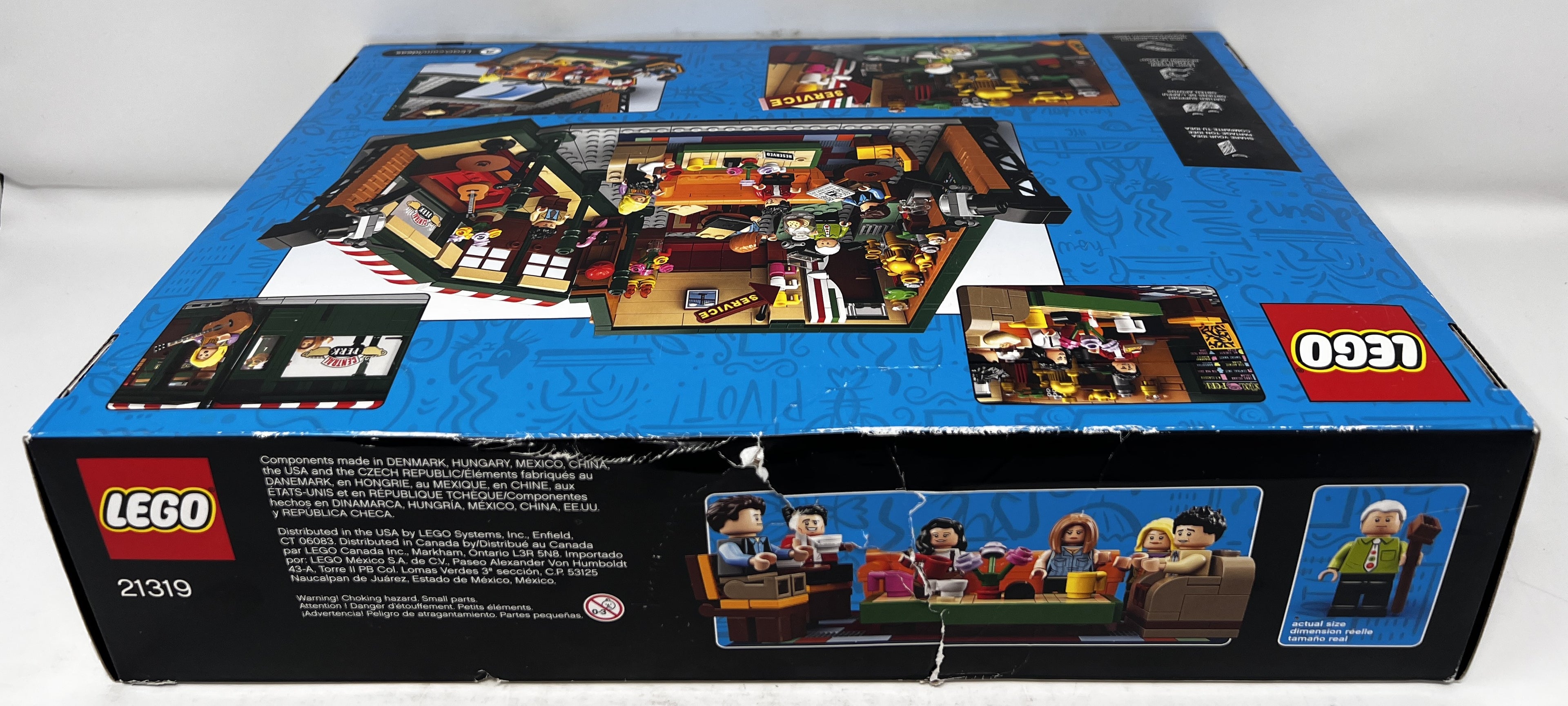 LEGO Ideas FRIENDS Central Perk 21319 (Damaged box, see pictures)