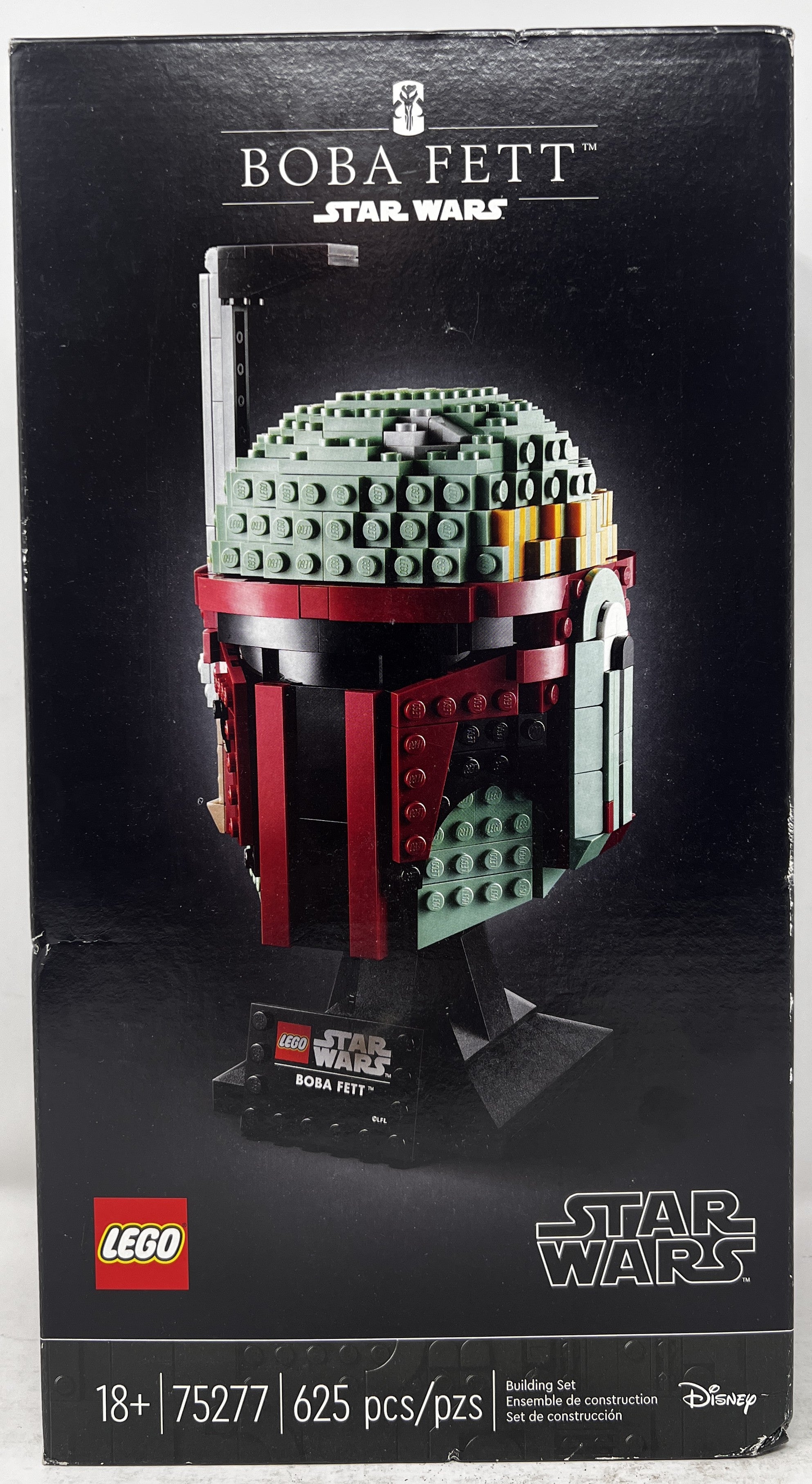 LEGO Star Wars Boba Fett Helmet 75277 (shelf wear, see pictures)