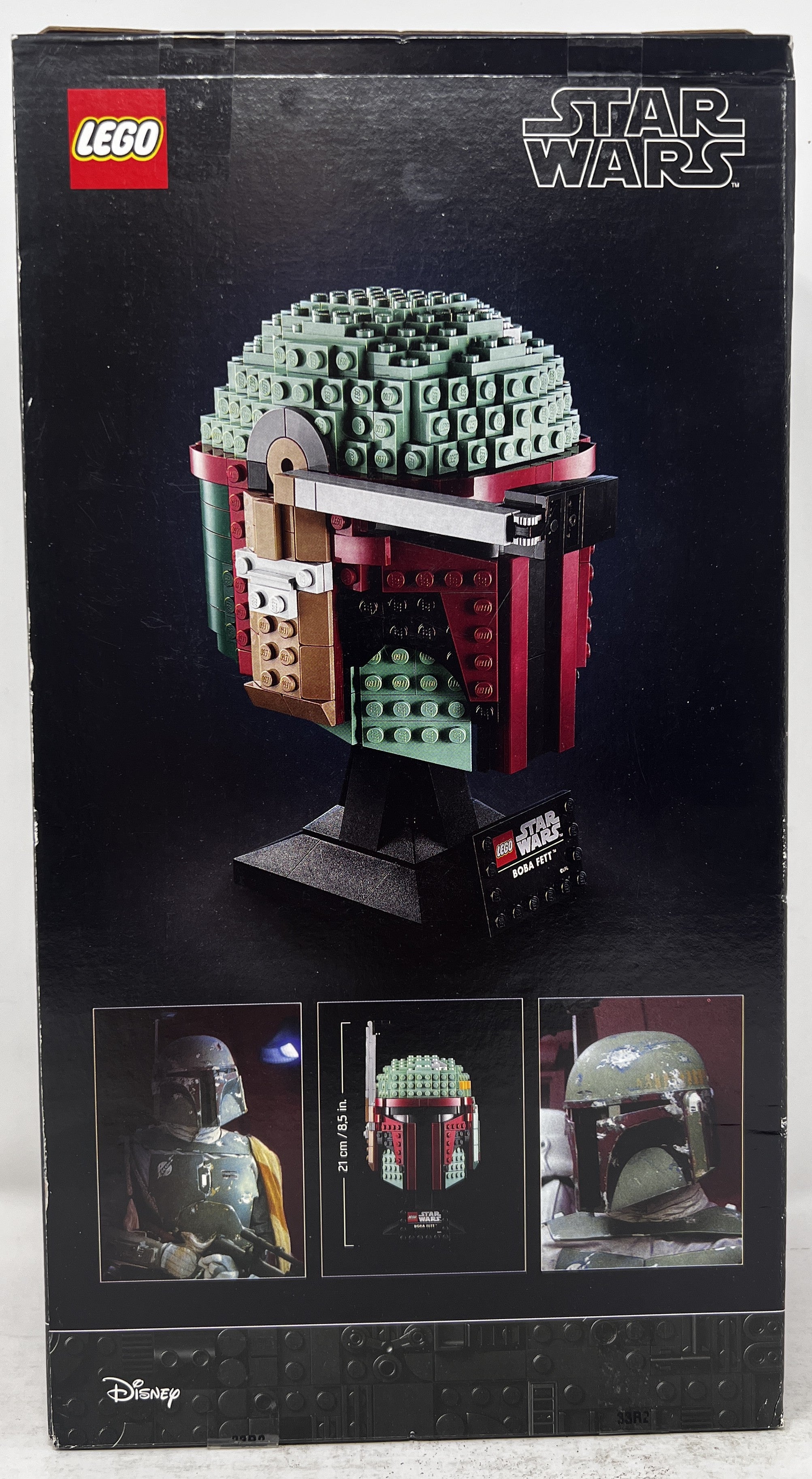 LEGO Star Wars Boba Fett Helmet 75277 (shelf wear, see pictures)