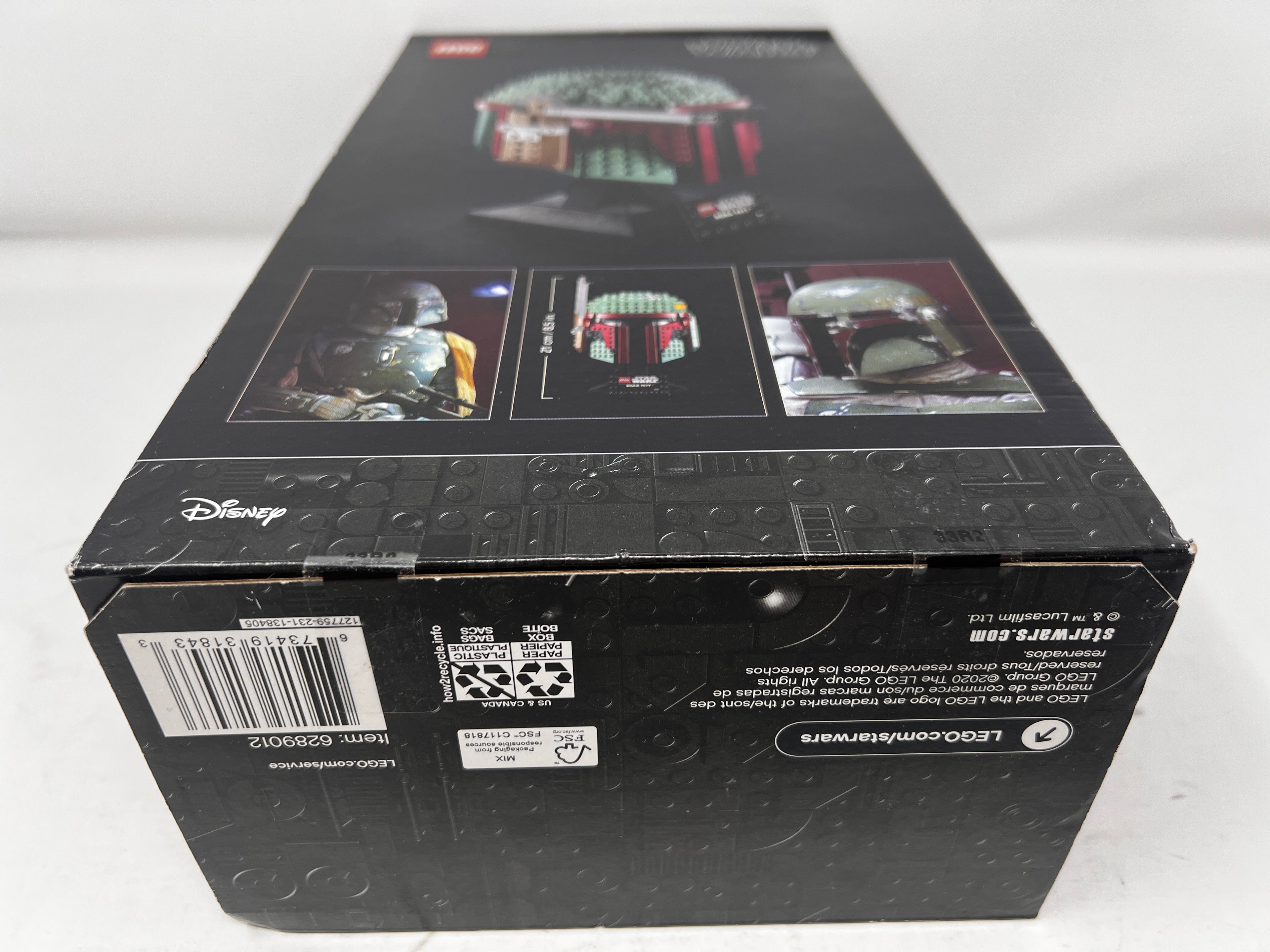 LEGO Star Wars Boba Fett Helmet 75277 (shelf wear, see pictures)