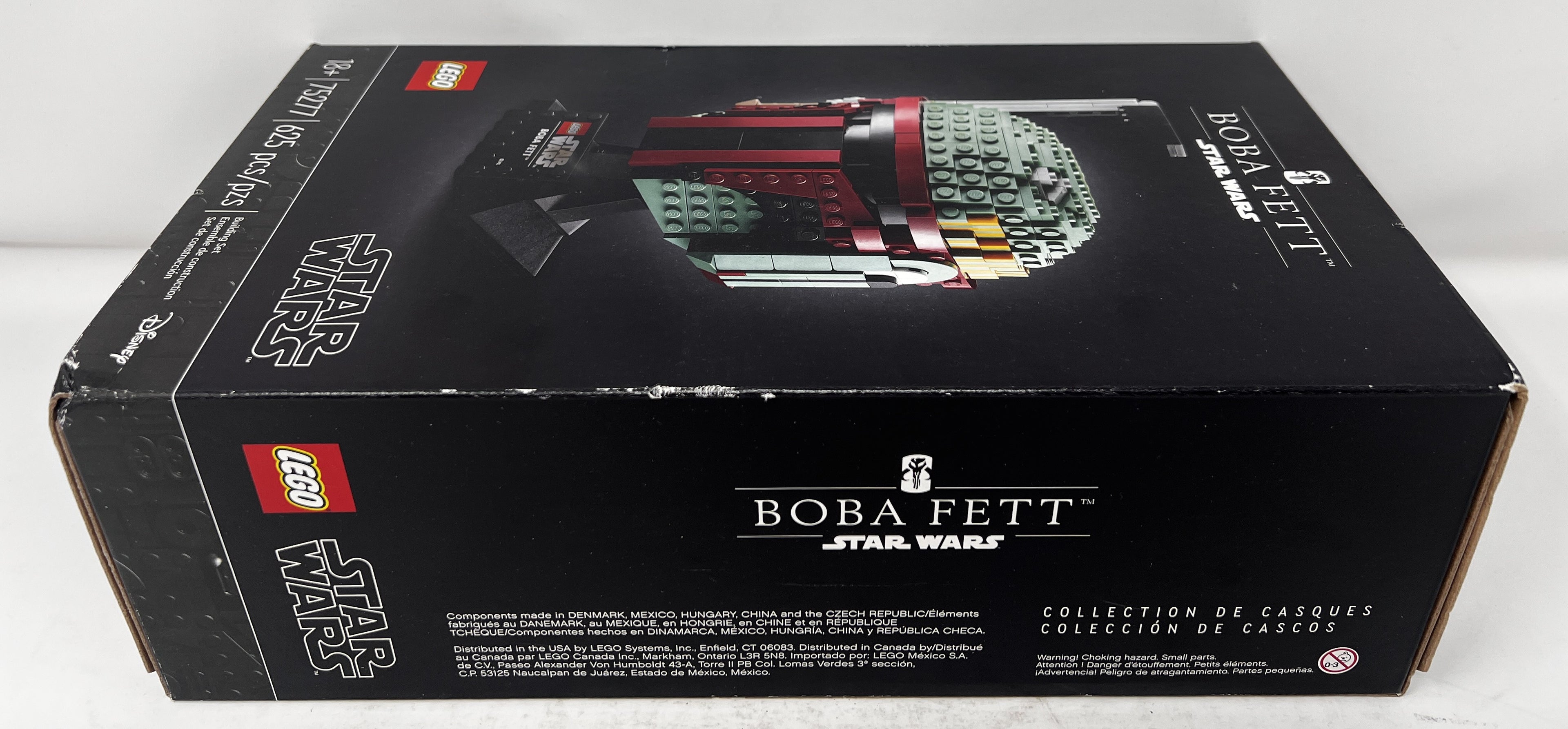 LEGO Star Wars Boba Fett Helmet 75277 (shelf wear, see pictures)