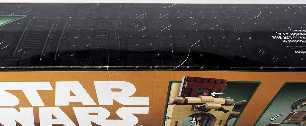 LEGO Star Wars Boba Fett's Throne Room 75326 (shelf wear, minor creasing, see pictures)