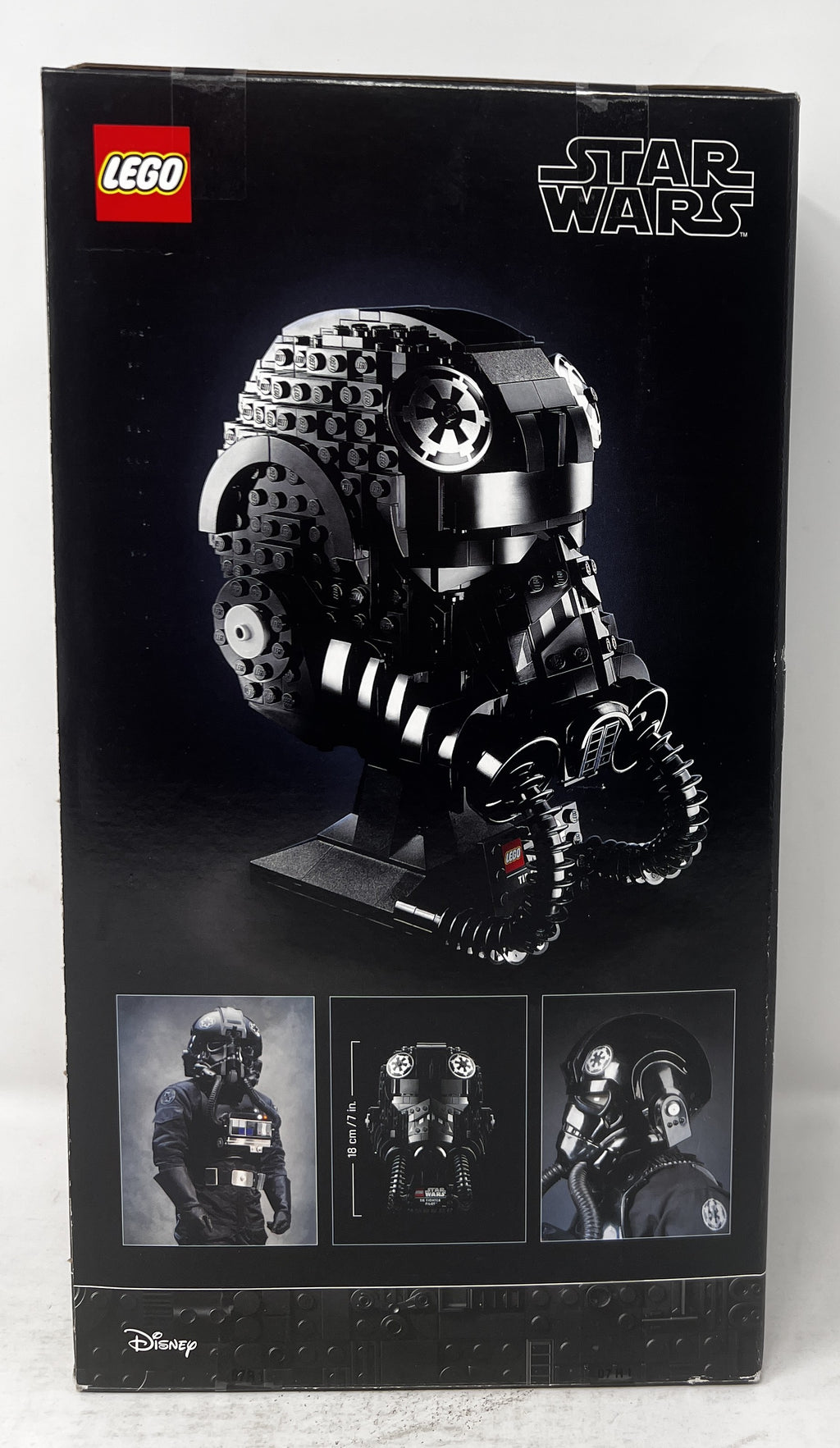 LEGO Star Wars TIE Fighter Pilot Helmet 75274 (shelf wear, see pictures)