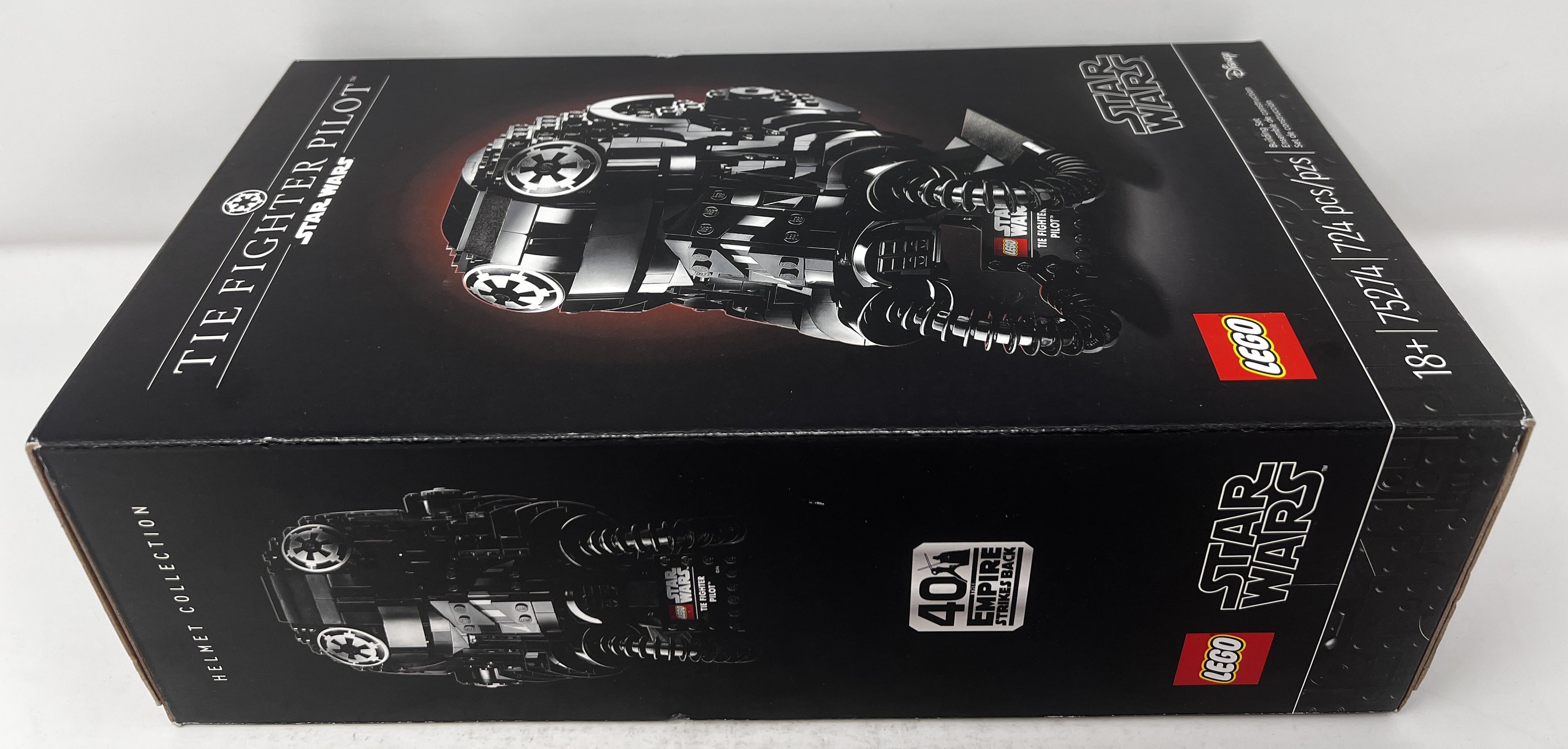 LEGO Star Wars TIE Fighter Pilot Helmet 75274 (shelf wear, see pictures)