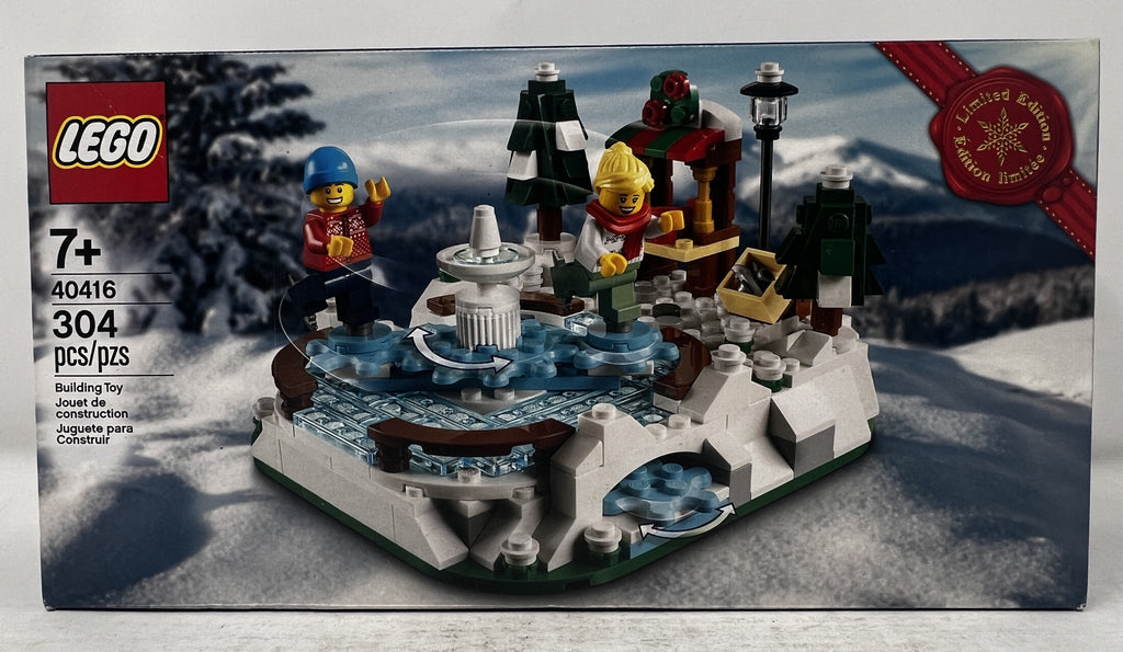 LEGO Ice Skating Rink 40416 (minor creasing, see pictures)