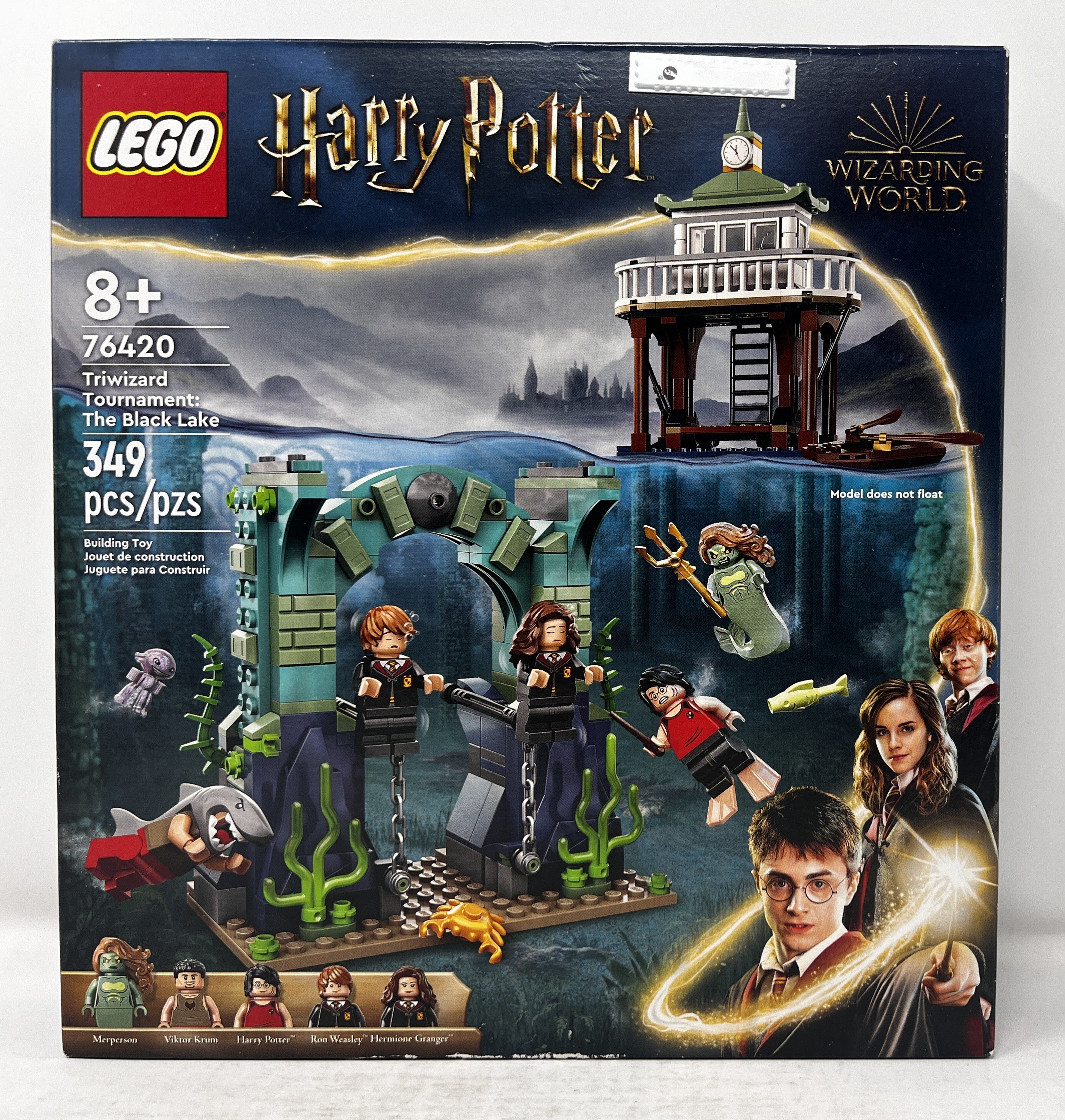 LEGO Harry Potter Triwizard Tournament: The Black Lake 76420 (Torn graphic, security tag, see pictures)