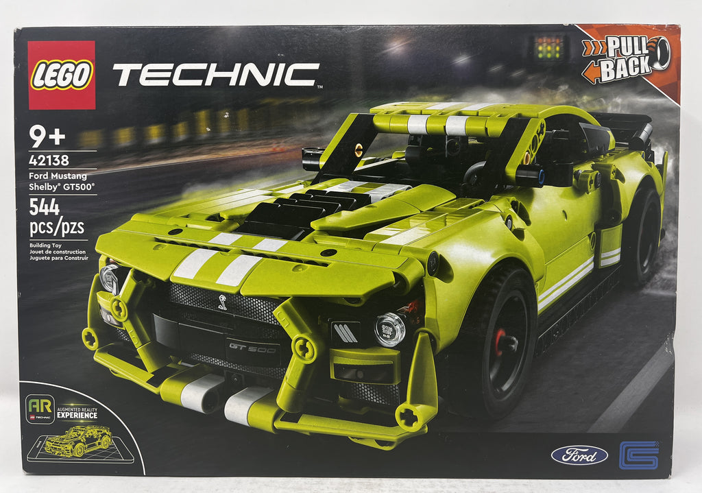 LEGO Technic Ford Shelby Cobra 42138 (shelf wear and creasing, see pictures)