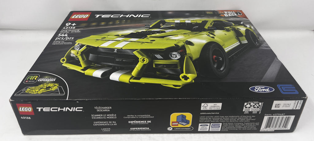 LEGO Technic Ford Shelby Cobra 42138 (shelf wear and creasing, see pictures)
