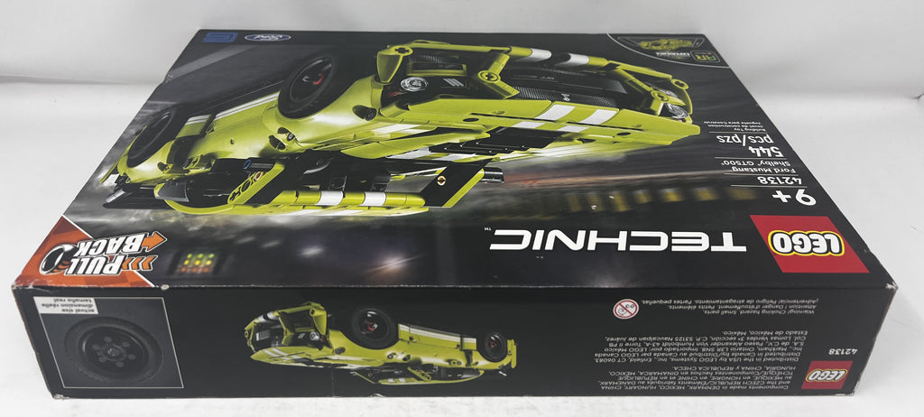 LEGO Technic Ford Shelby Cobra 42138 (shelf wear and creasing, see pictures)