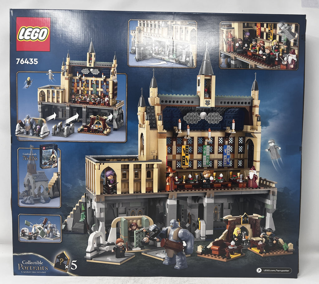LEGO Harry Potter Hogwarts Castle: The Great Hall 76435 (minor creasing, see pictures)
