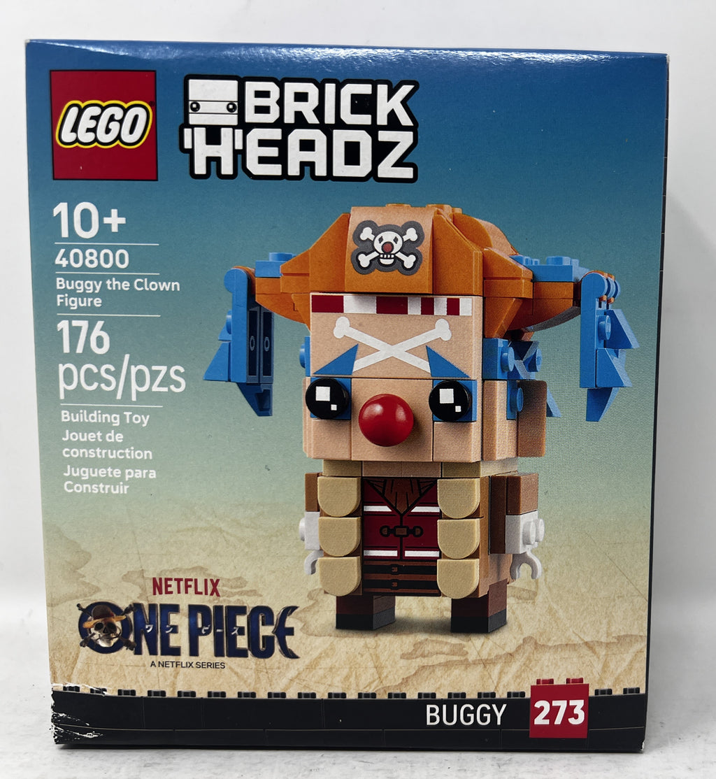 LEGO BrickHeadz Buggy the Clown Figure 40800 (Shelf wear, See pictures)