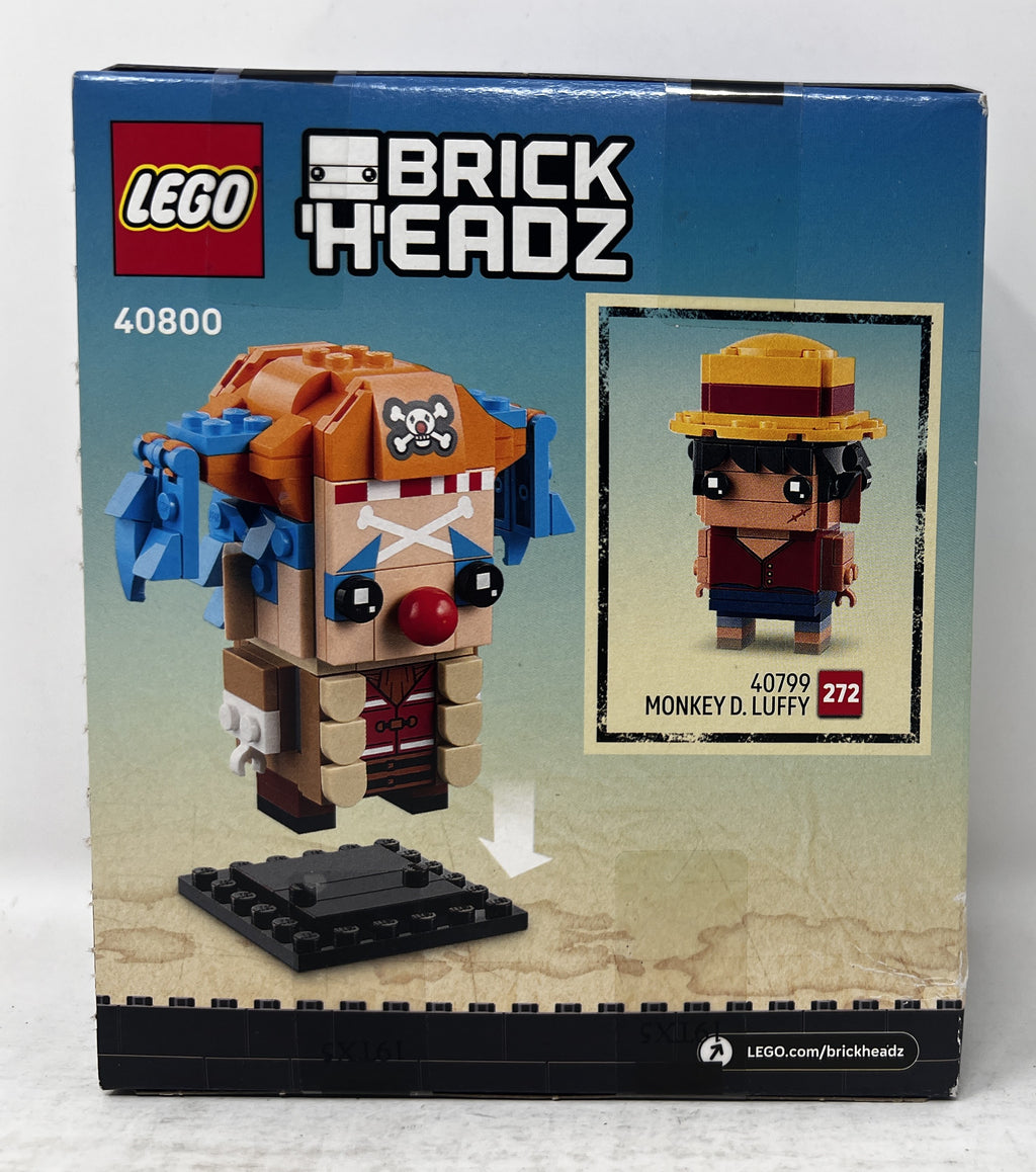 LEGO BrickHeadz Buggy the Clown Figure 40800 (Shelf wear, See pictures)