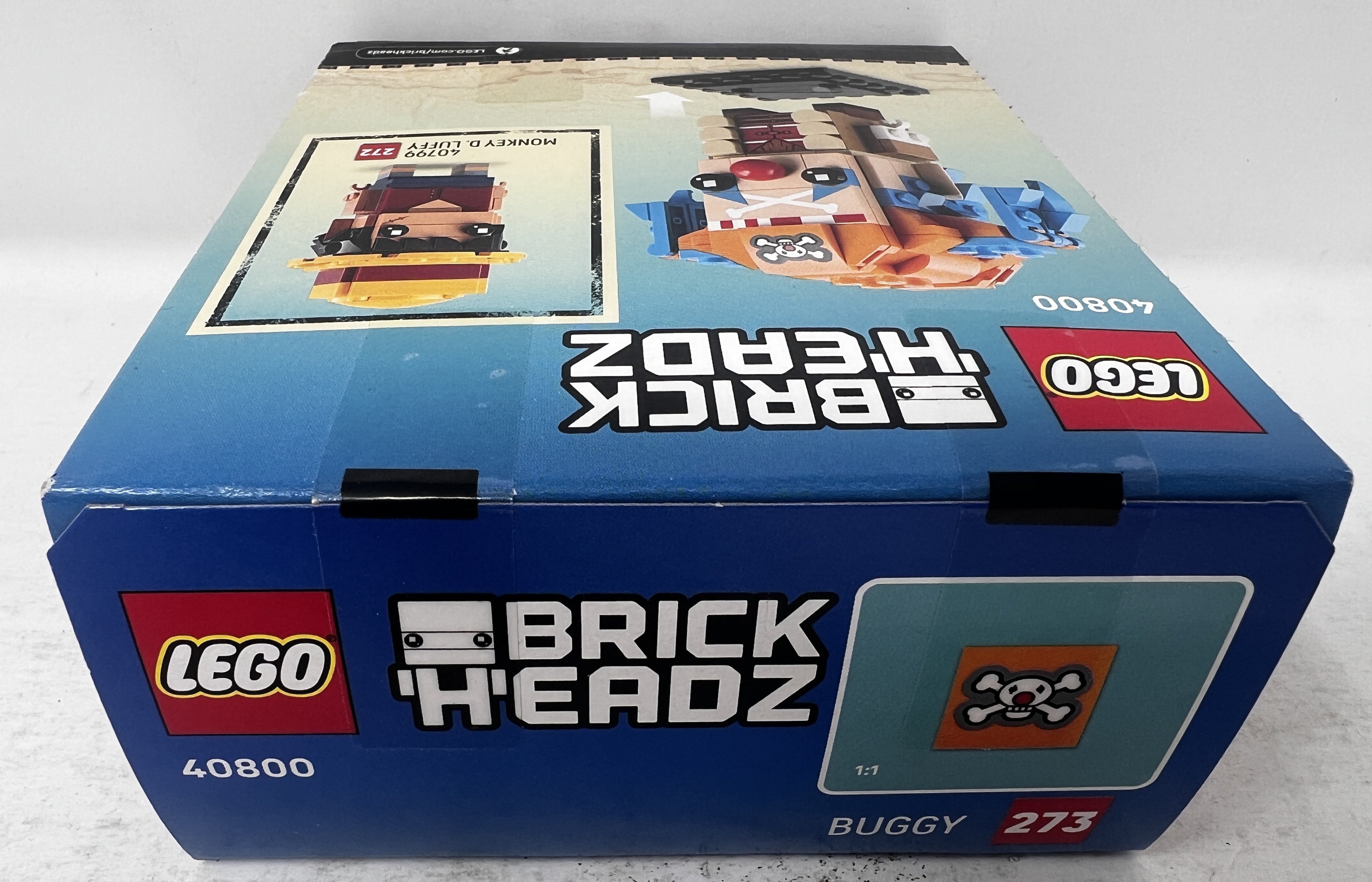LEGO BrickHeadz Buggy the Clown Figure 40800 (Shelf wear, See pictures)